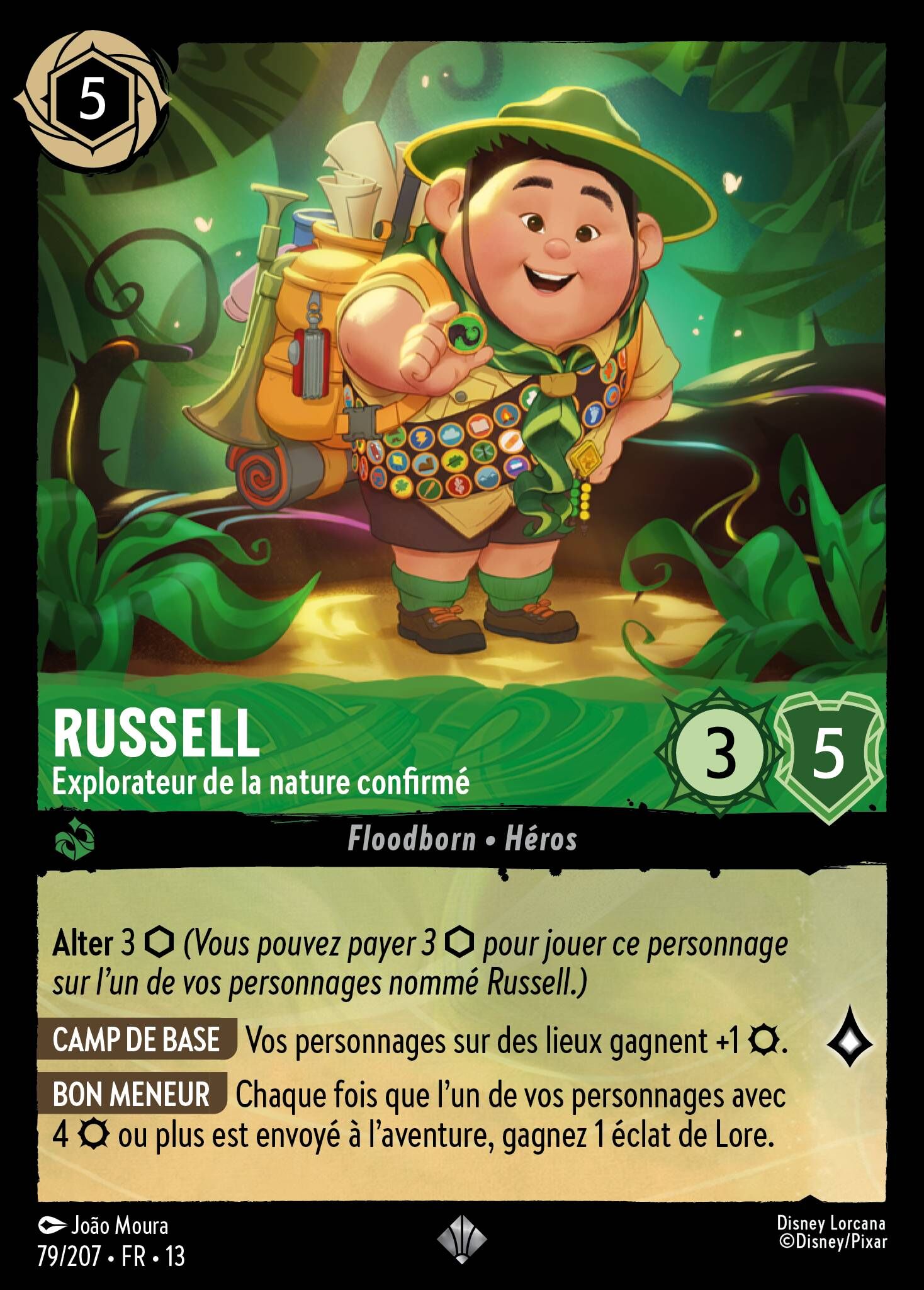 Attack of the Vine! - 79/207 Russell - Senior Wilderness Explorer SR