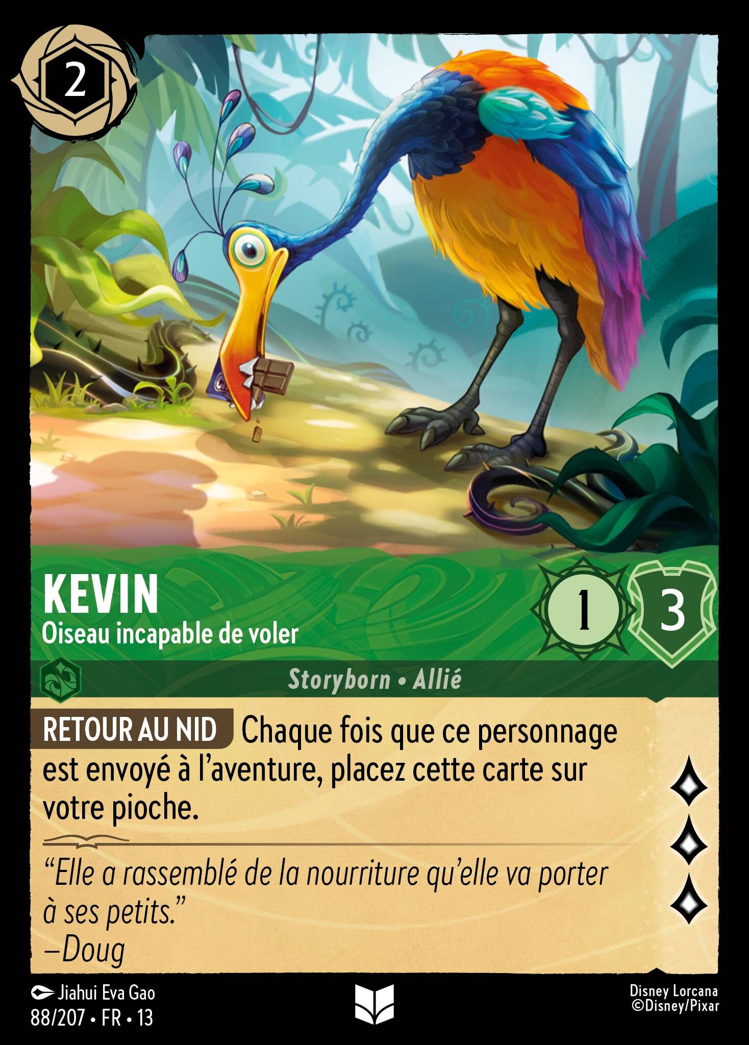 Attack of the Vine! - 88/207 Kevin - Flightless Bird UC