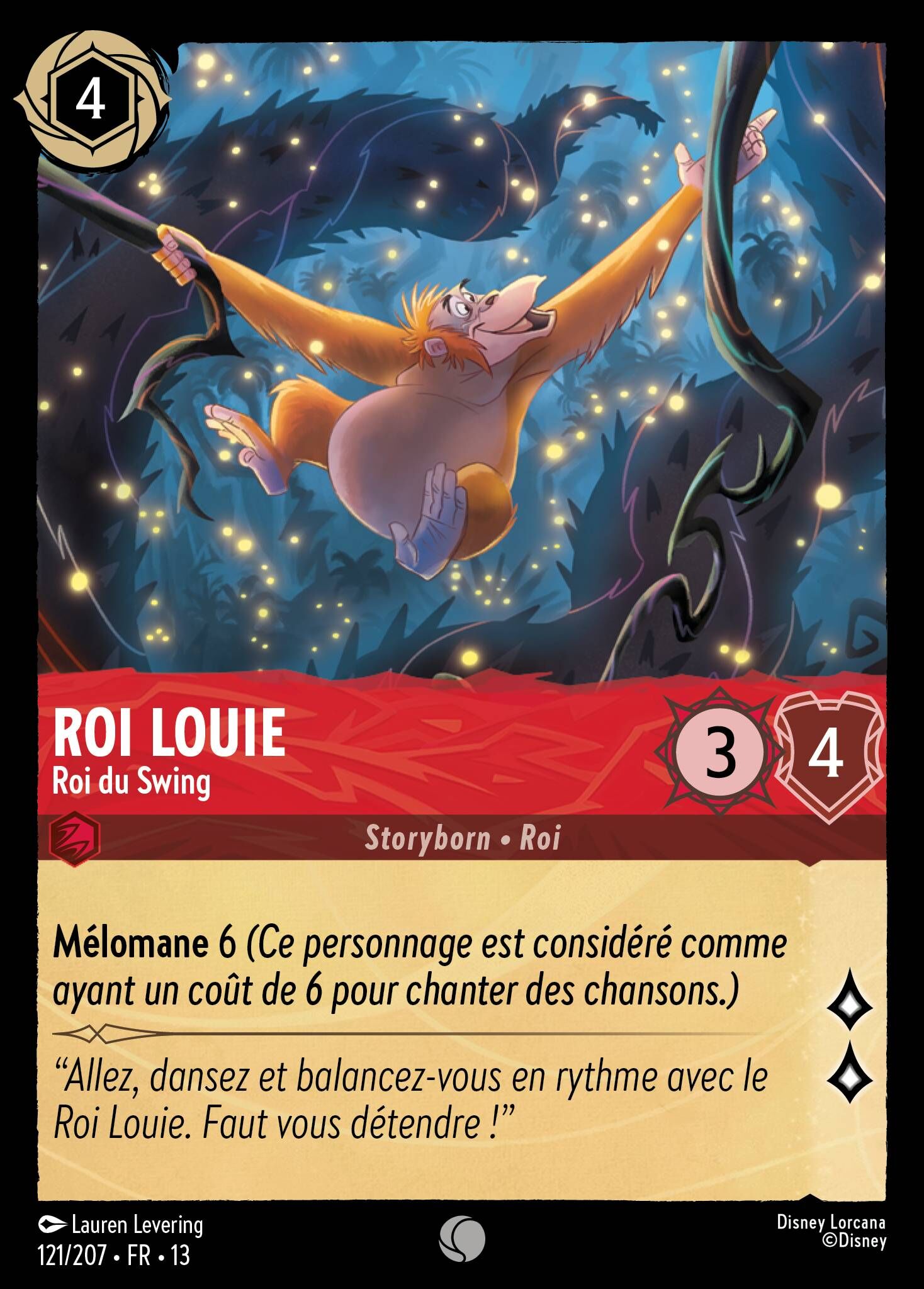 Attack of the Vine! - 121/207 King Louie - King of Swing C
