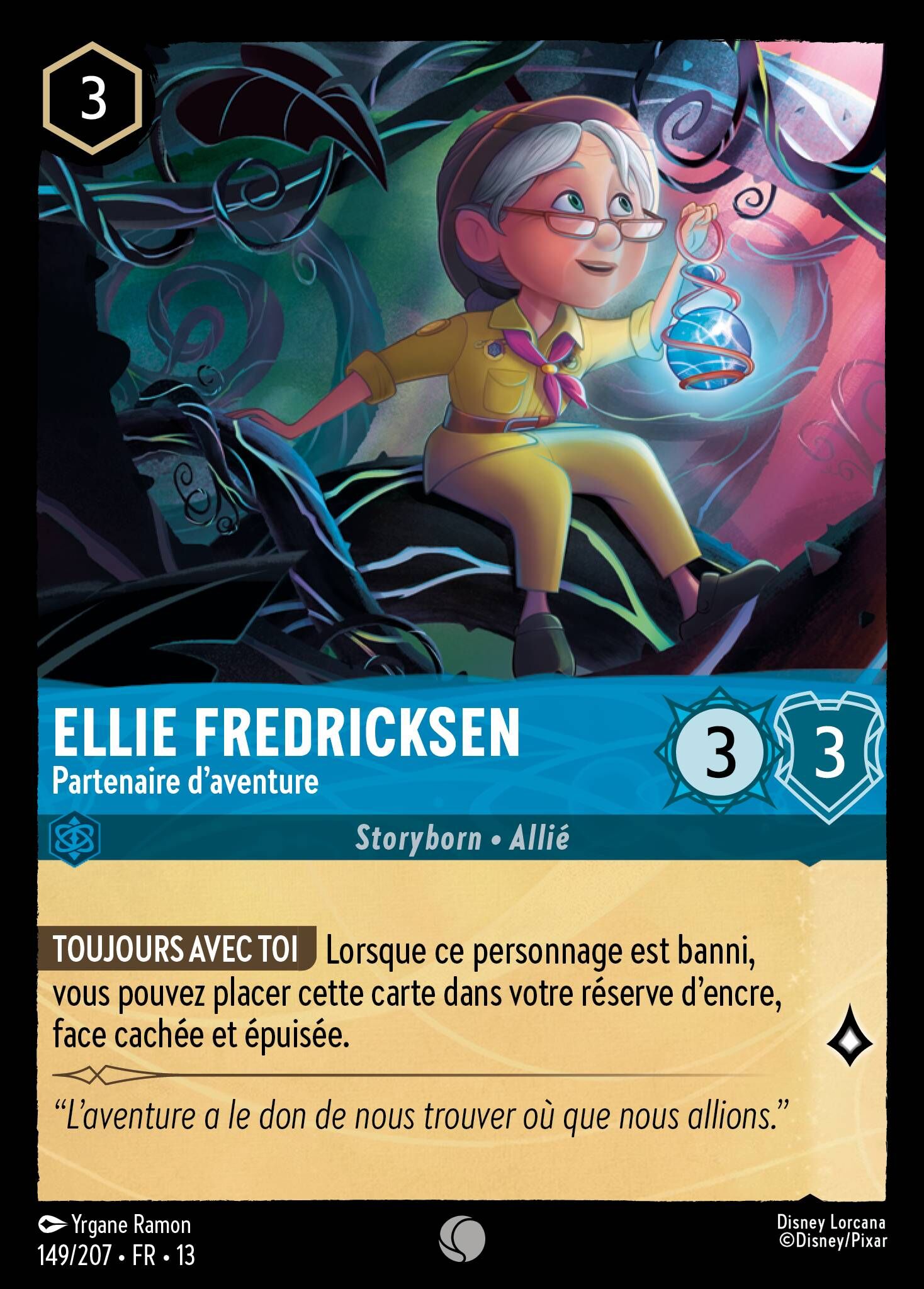 Attack of the Vine! - 149/207 Ellie Fredricksen - Adventure Partner C
