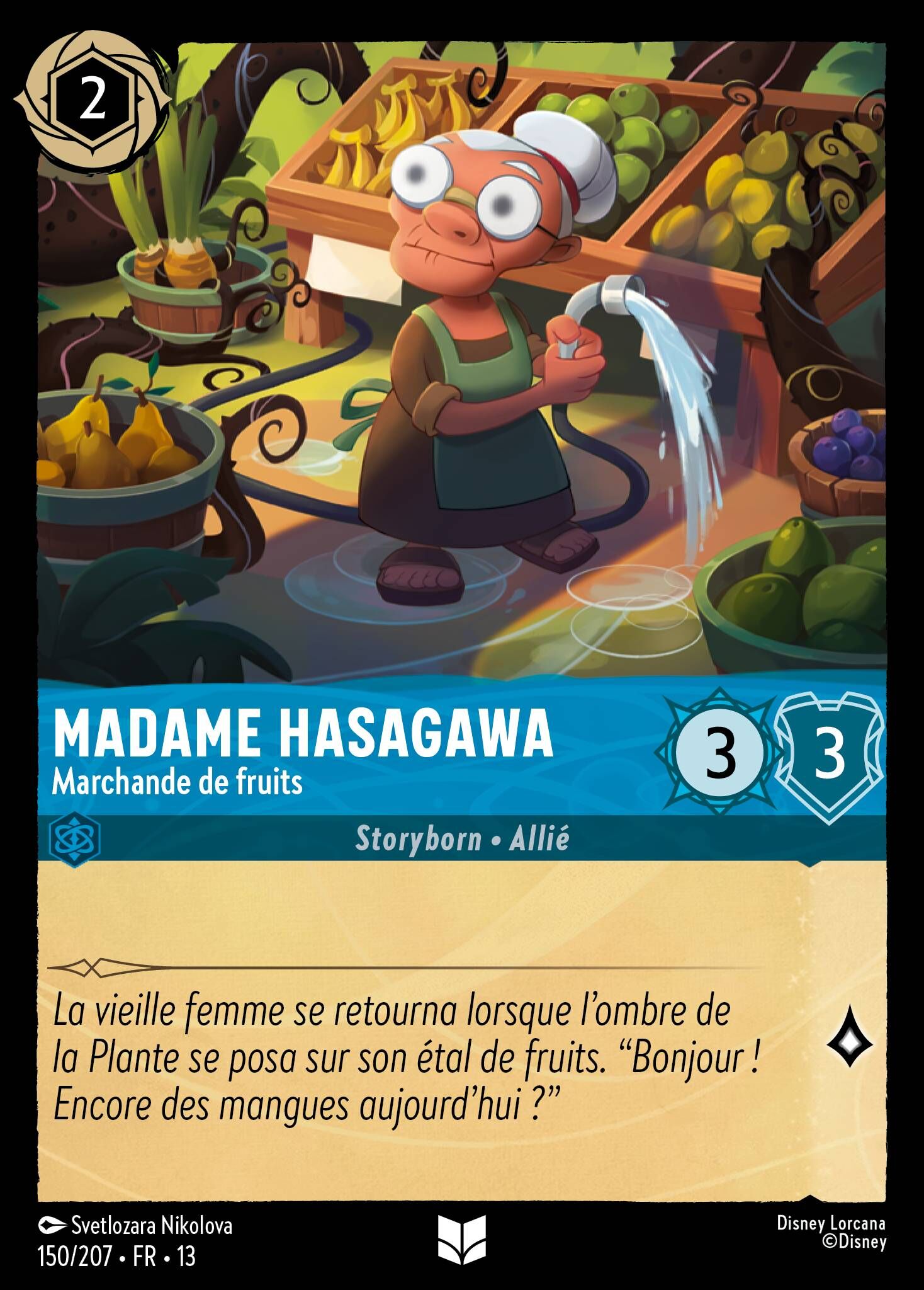 Attack of the Vine! - 150/207 Mrs. Hasagawa - Fruit Vendor UC