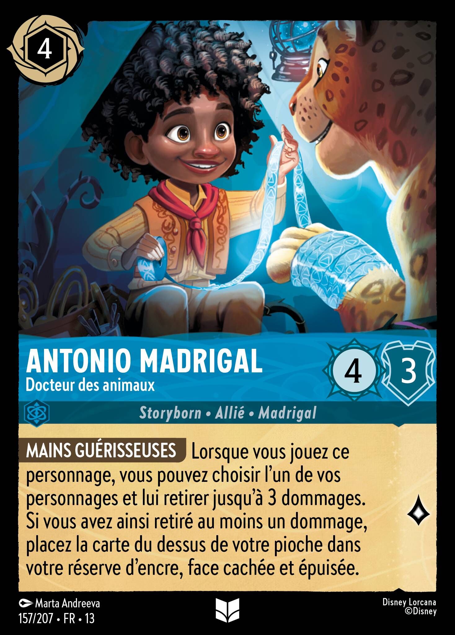Attack of the Vine! - 157/207 Antonio Madrigal - Animal Doctor UC