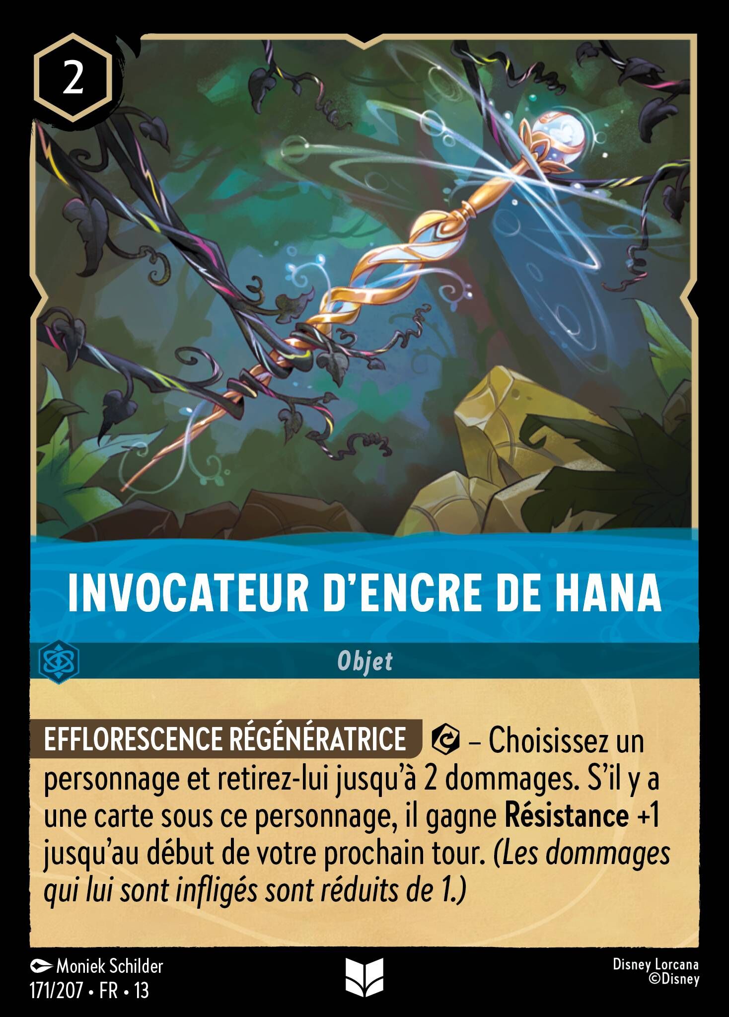 Attack of the Vine! - 171/207 Hana's Inkcaster UC