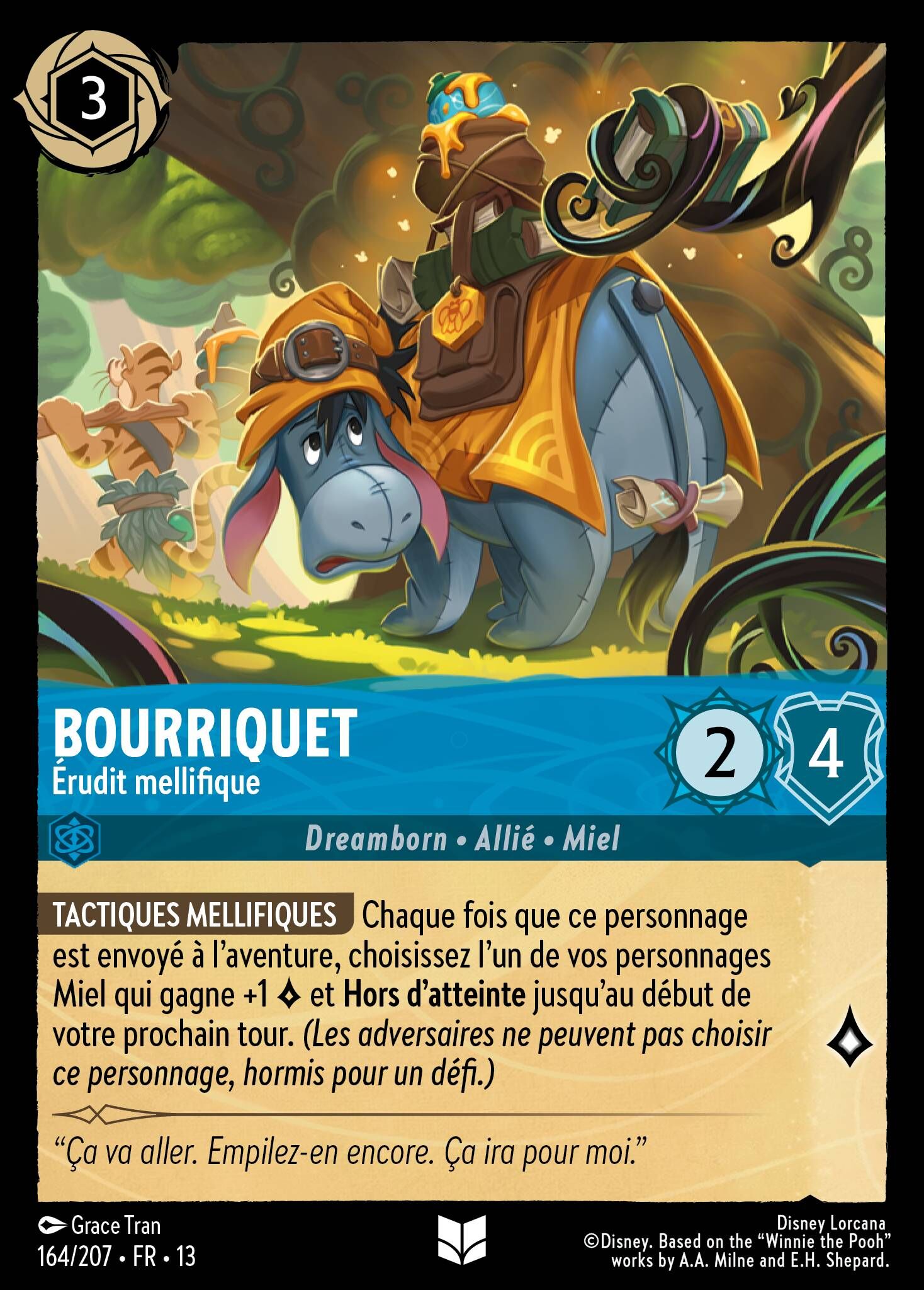 Attack of the Vine! - 164/207 Eeyore - Hunny Scholar UC