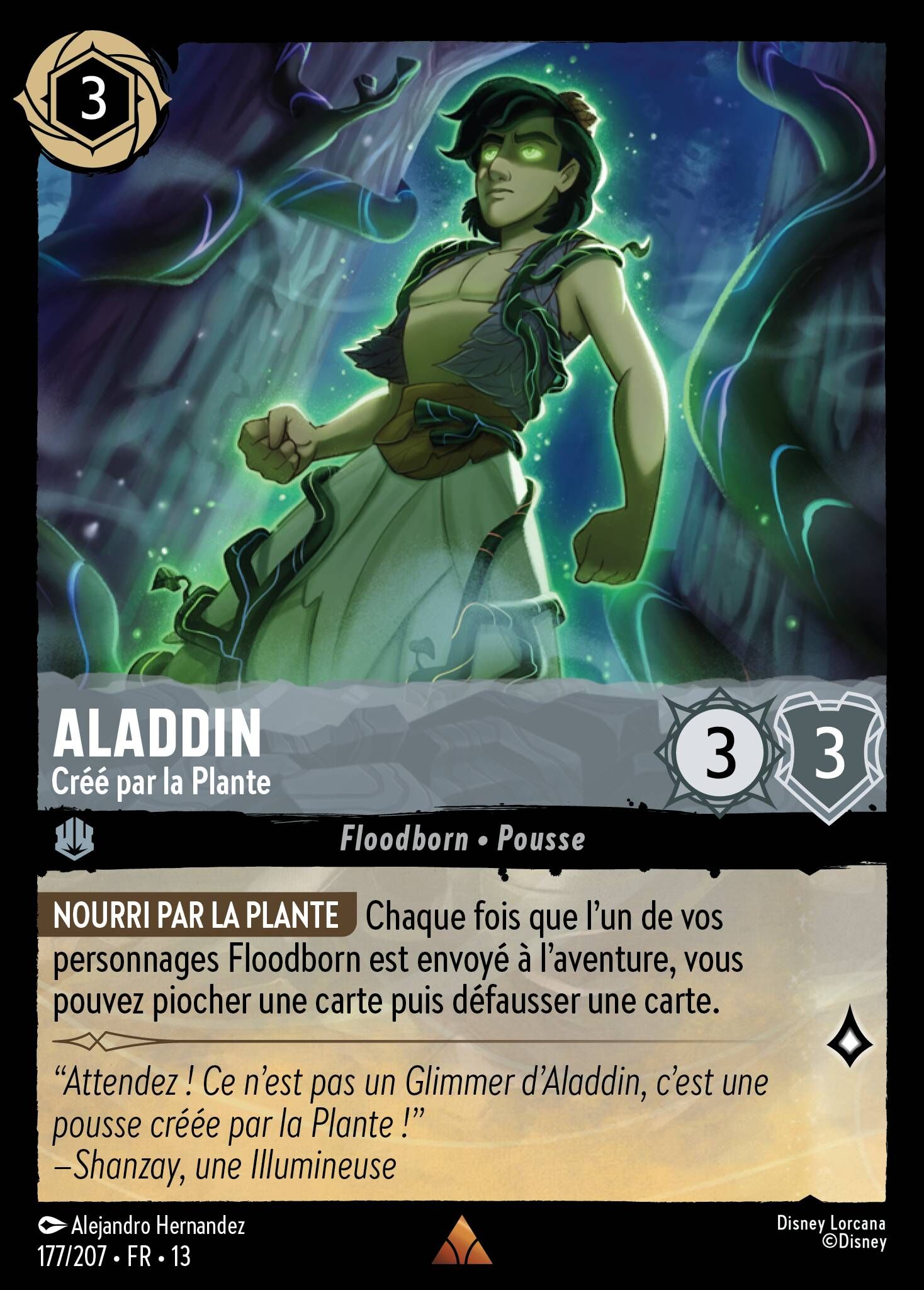 Attack of the Vine! - 177/207 Aladdin - Created by the Vine R