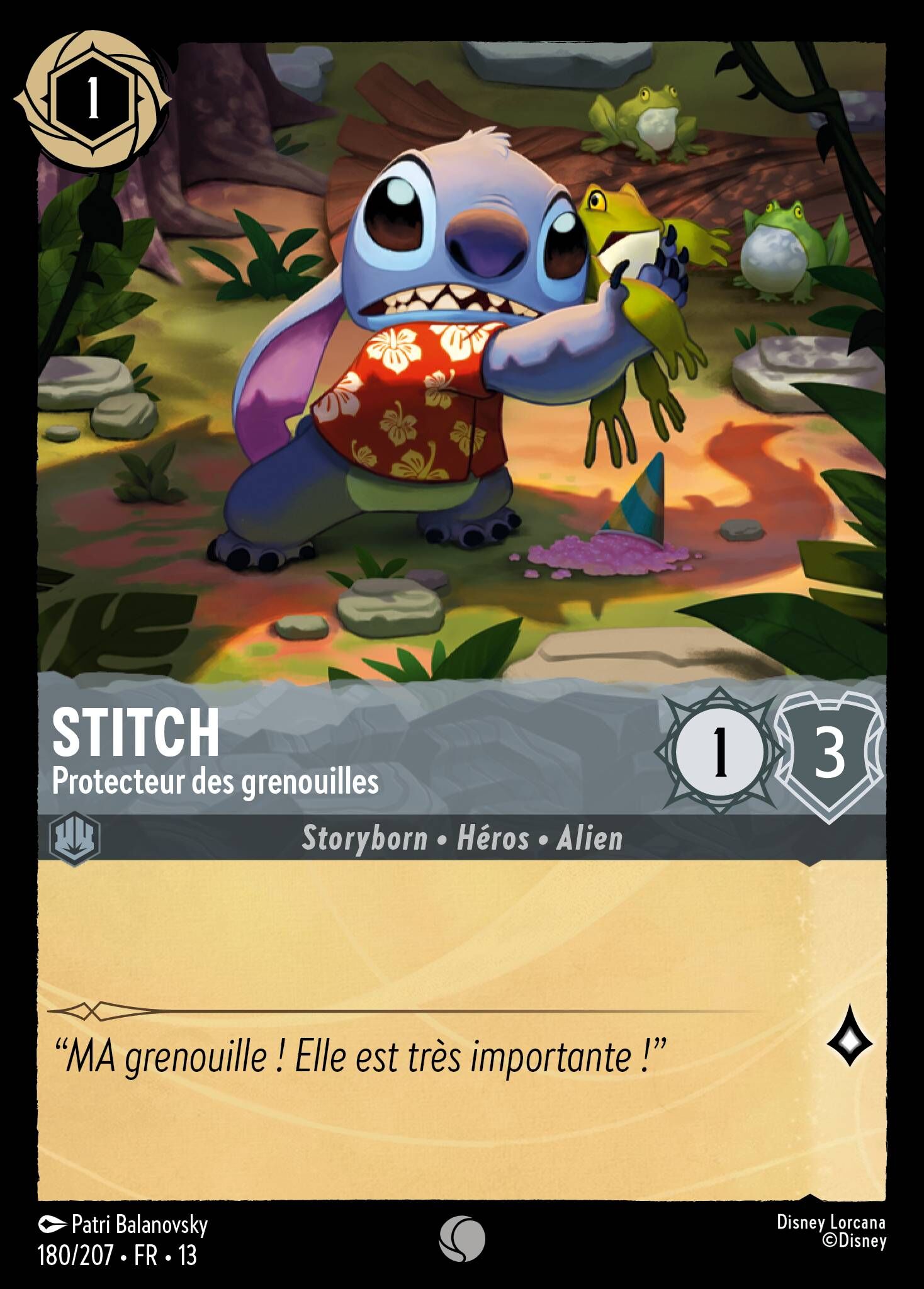 Attack of the Vine! - 180/207 Stitch - Protector of Frogs C