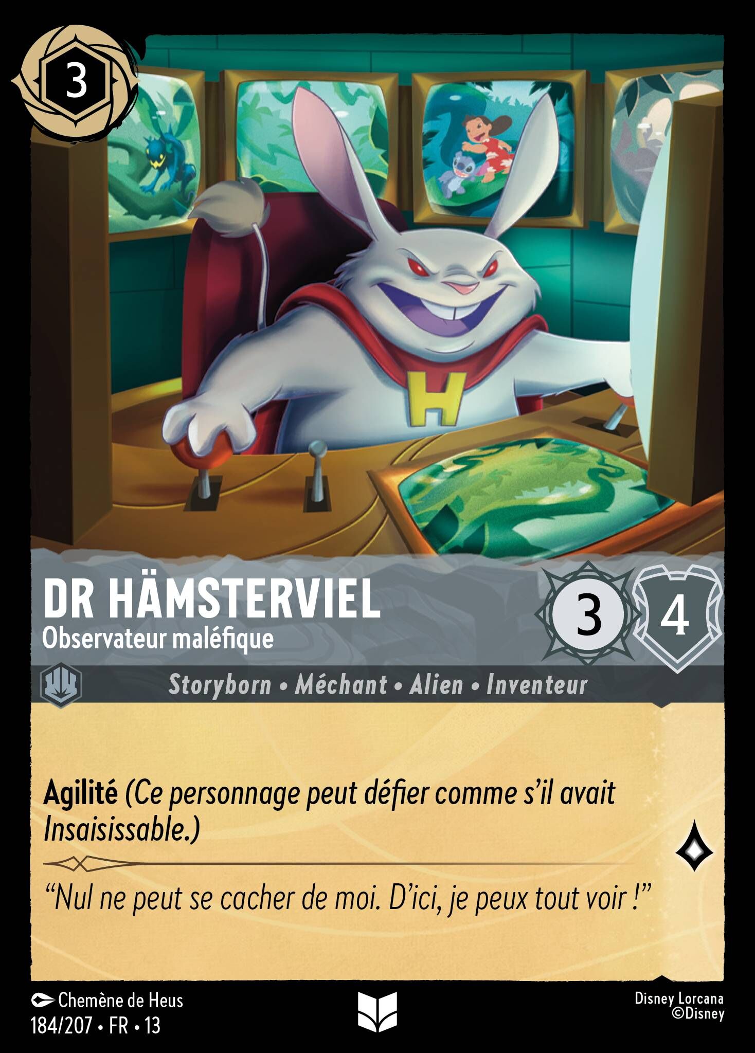 Attack of the Vine! - 184/207 Dr. Hamsterviel - Evil Observer UC