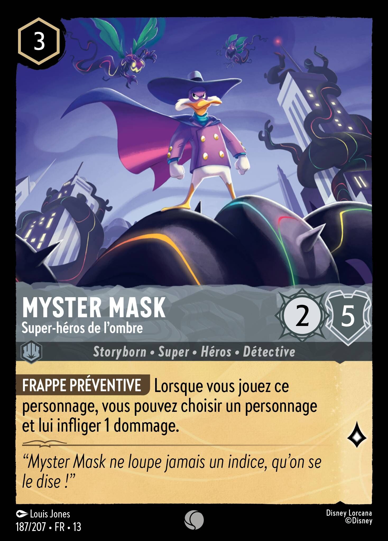 Attack of the Vine! - 187/207 Darkwing Duck - Shadowy Superhero C