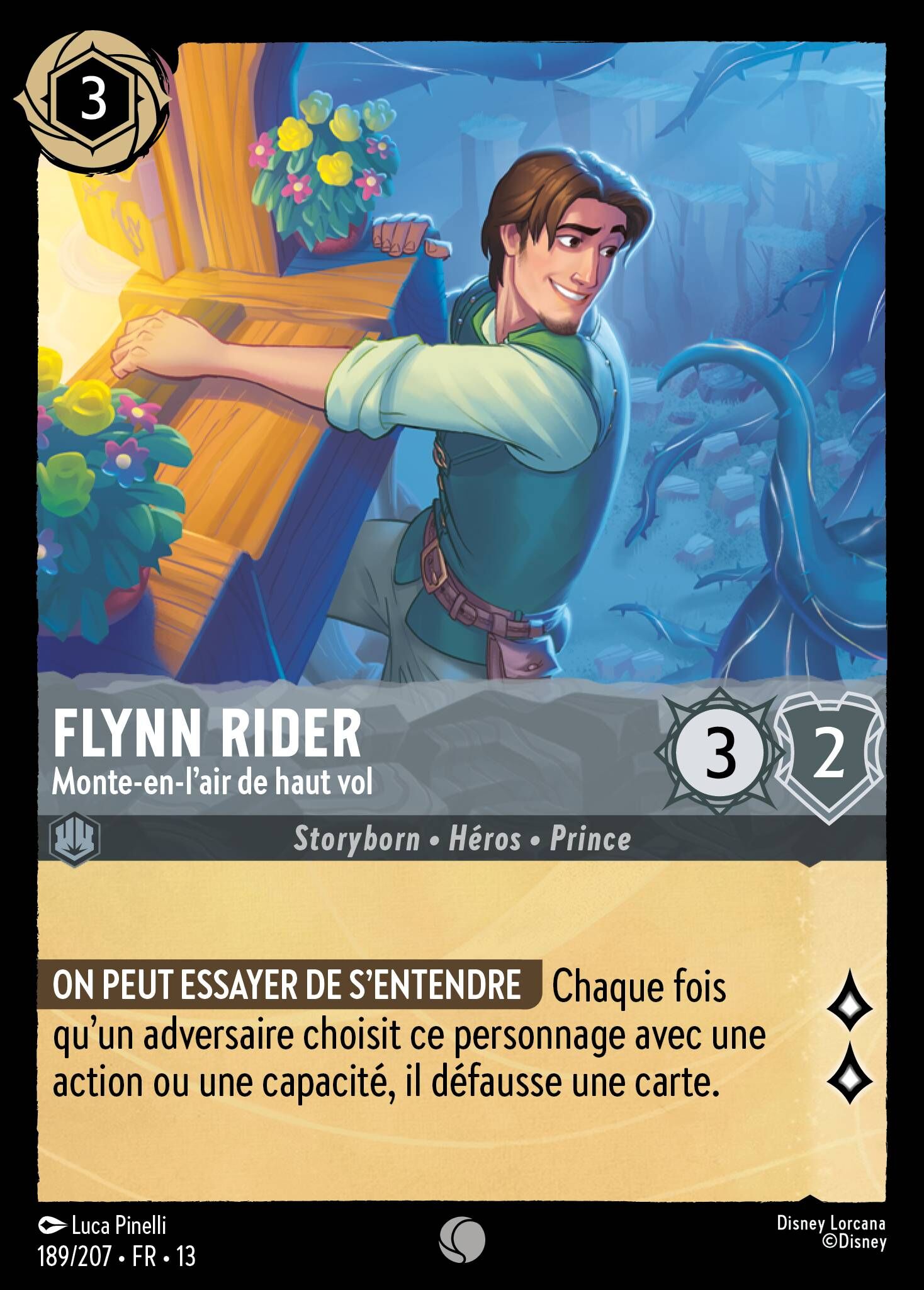 Attack of the Vine! - 189/207 Flynn Rider - High-Climbing Rogue C