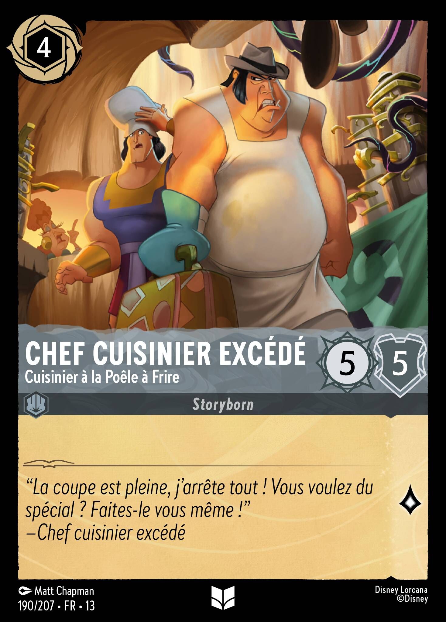 Attack of the Vine! - 190/207 The Irate Chef - Meat Hut Cook UC