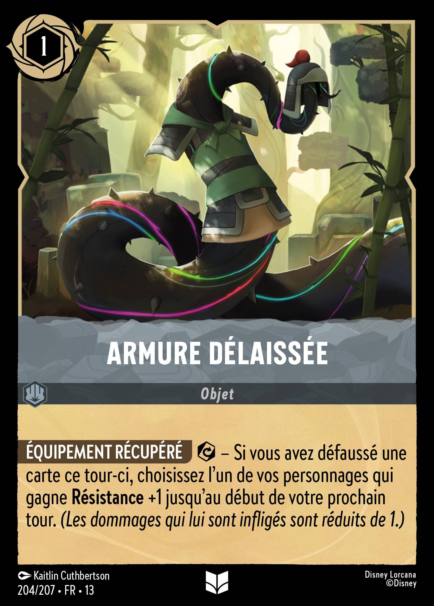 Attack of the Vine! - 204/207 Discarded Armor UC