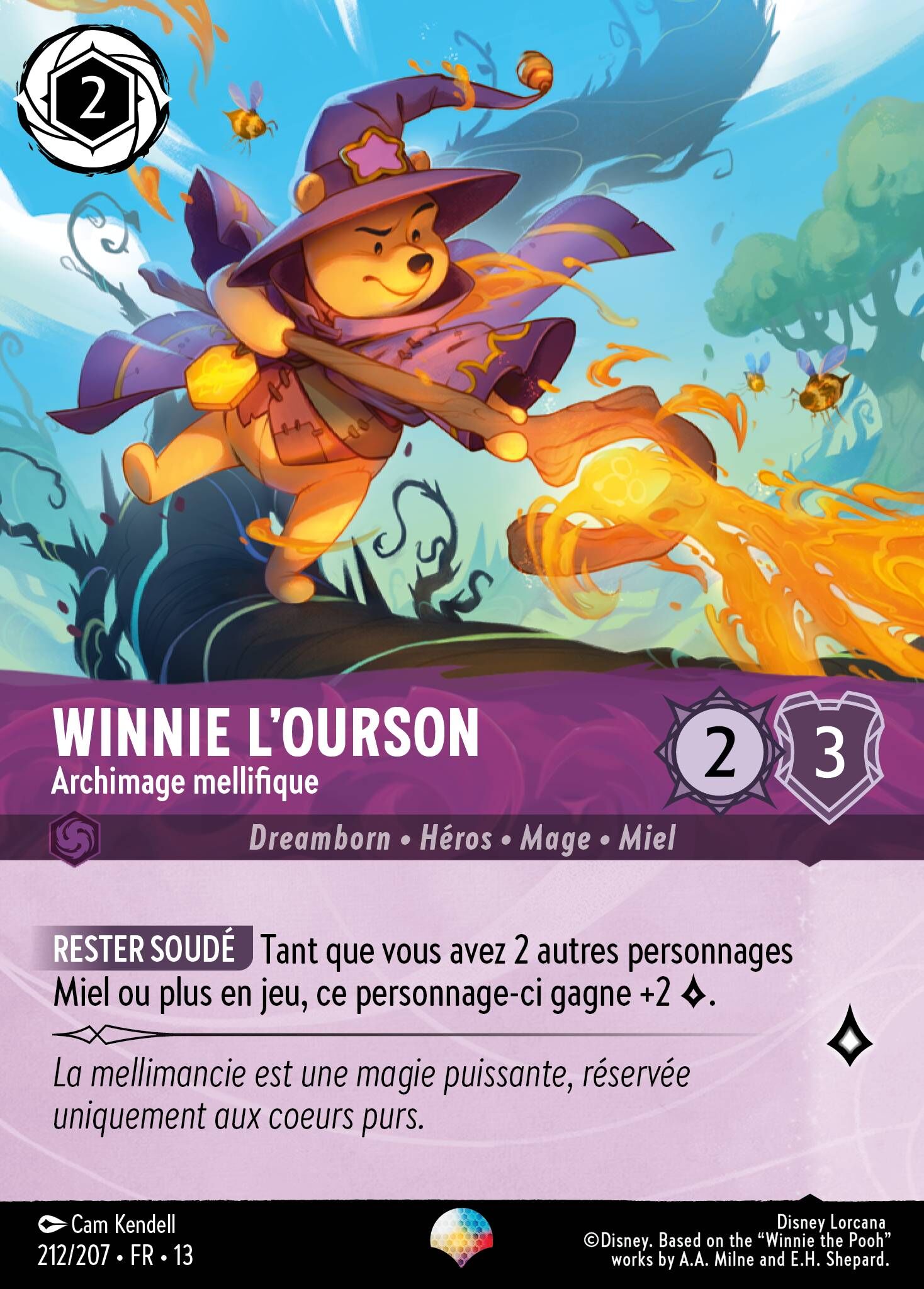 Attack of the Vine! - 212/207 Winnie the Pooh - Hunny Archmage EP