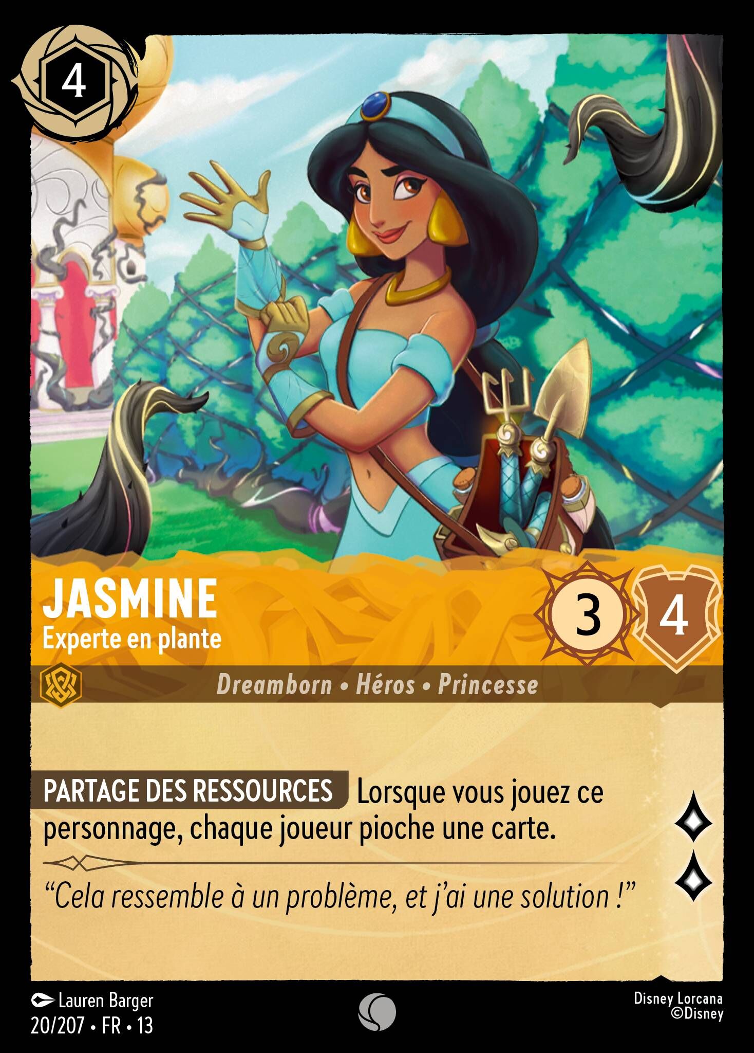 Attack of the Vine! - 20/207 Jasmine – Vine Expert (Foil) C