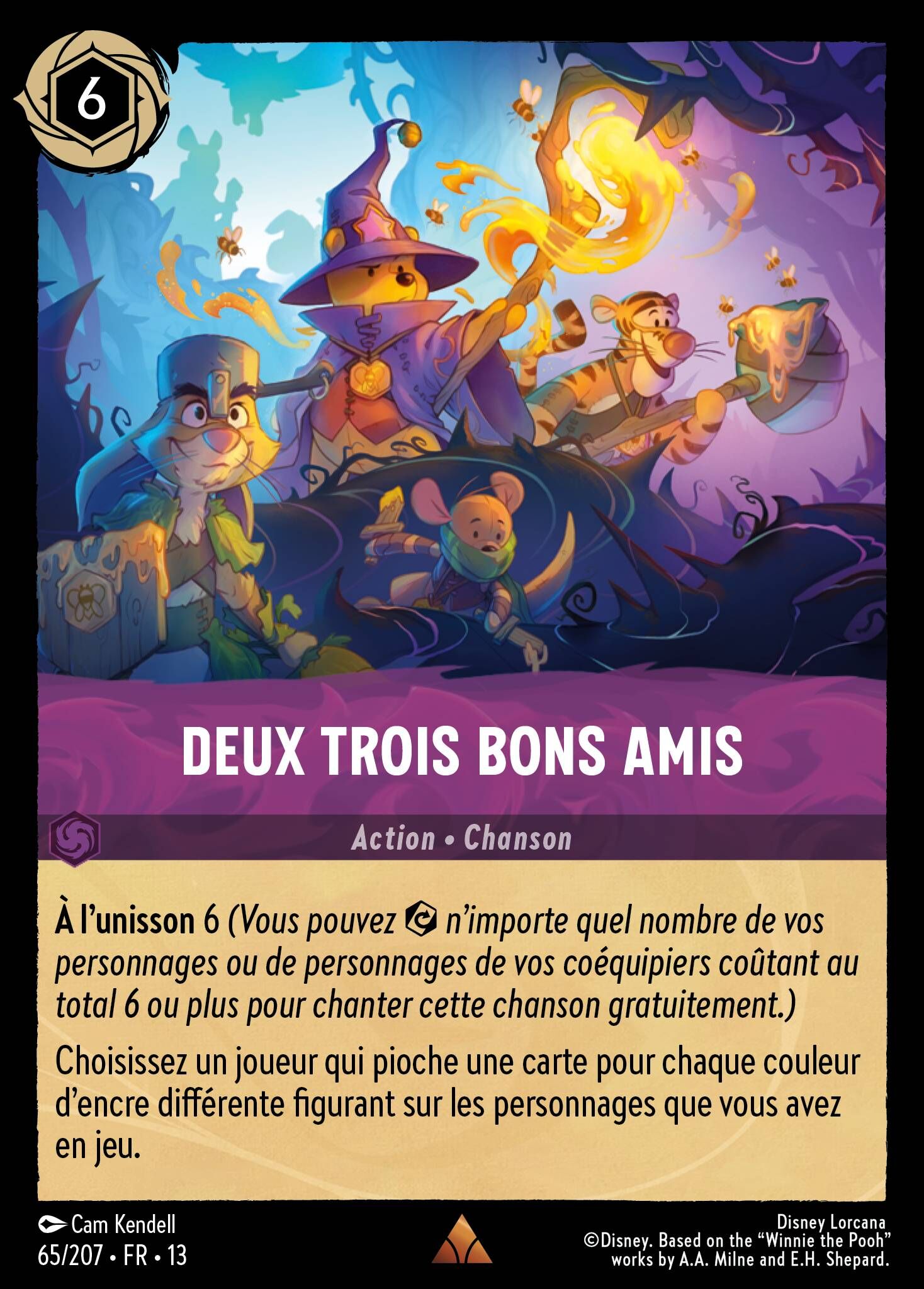 Attack of the Vine! - 65/207 With a Few Good Friends (Foil) R