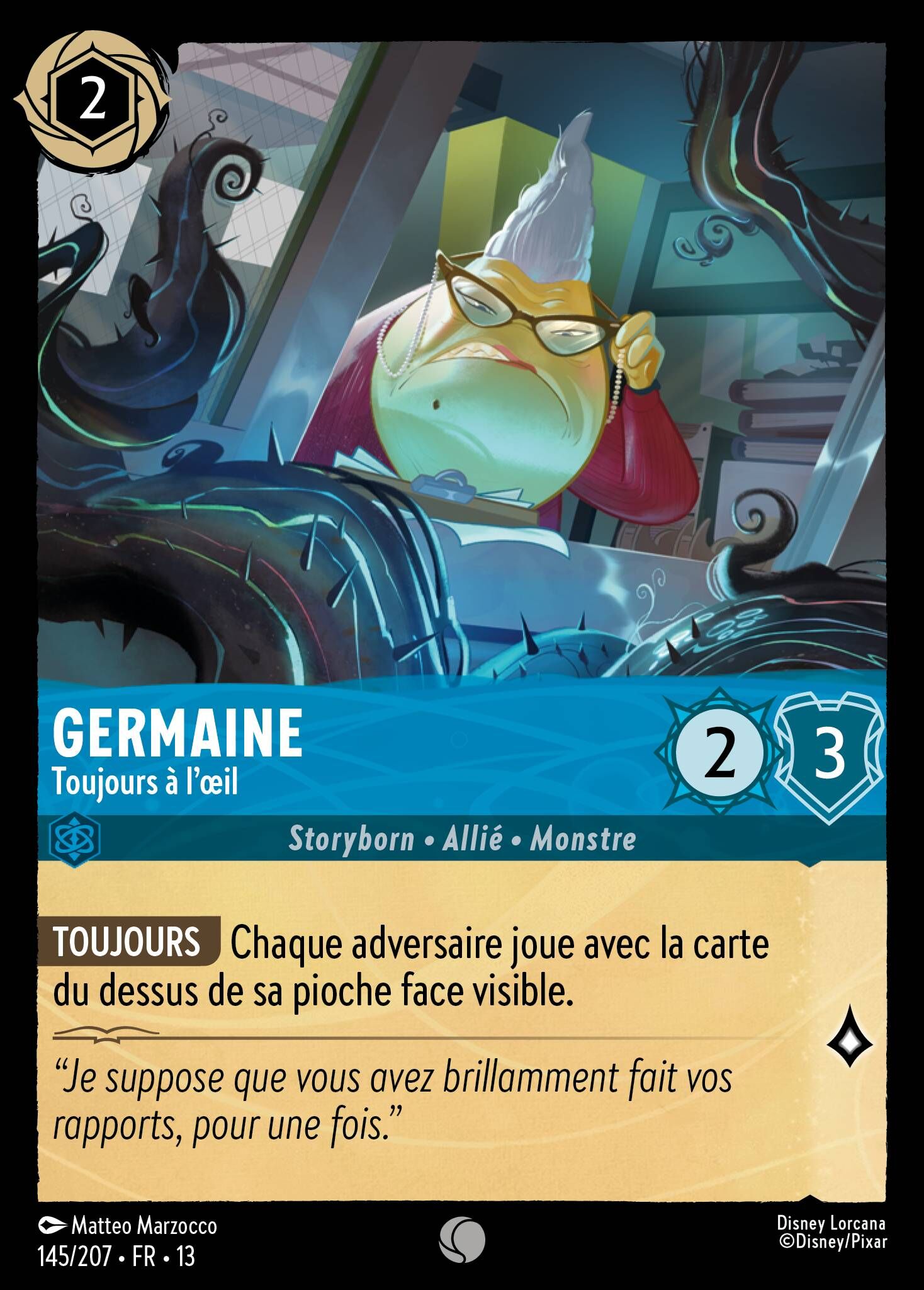 Attack of the Vine! - 145/207 Roz - Always Watching (Foil) C