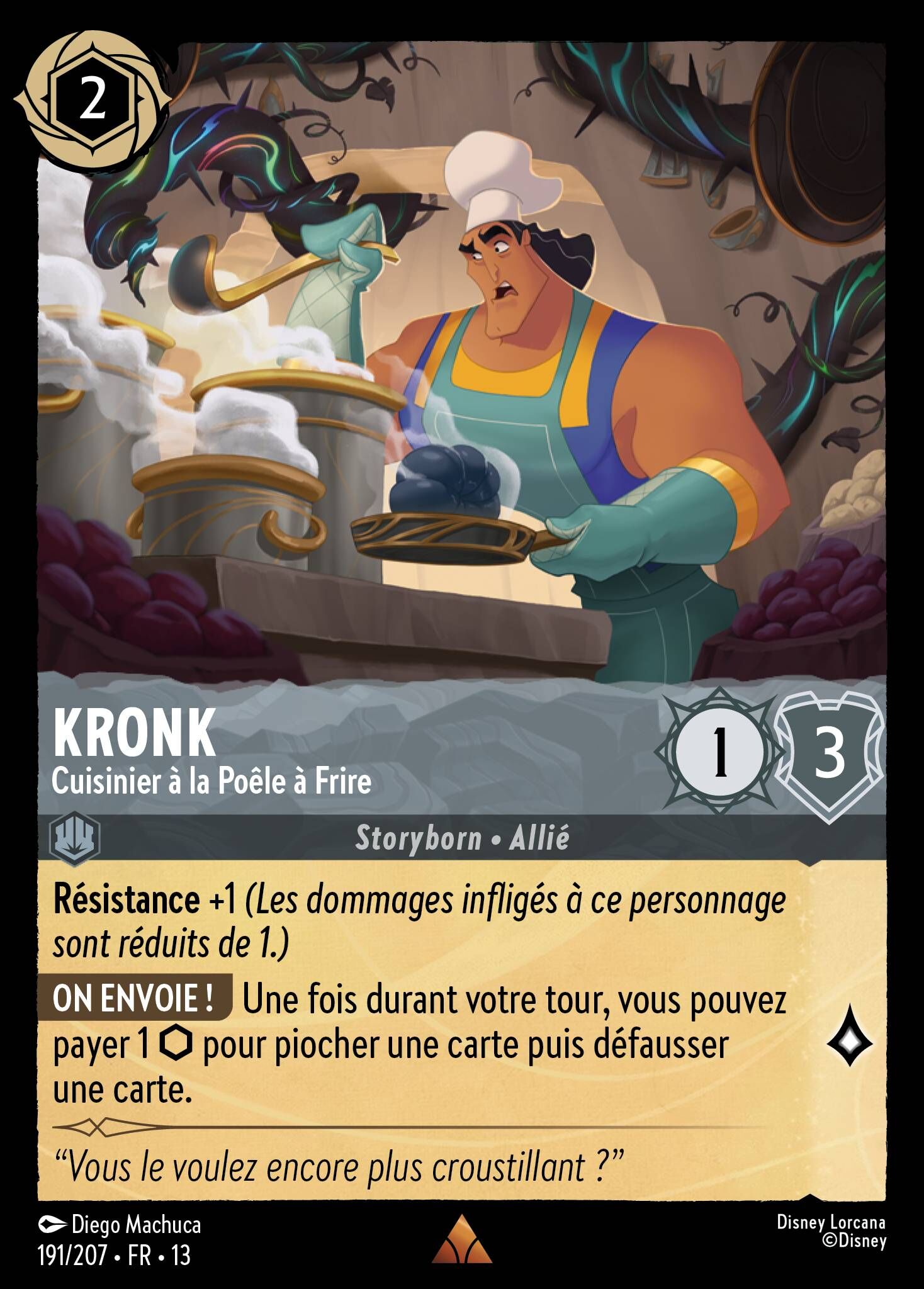 Attack of the Vine! - 191/207 Kronk - Meat Hut Cook (Foil) R