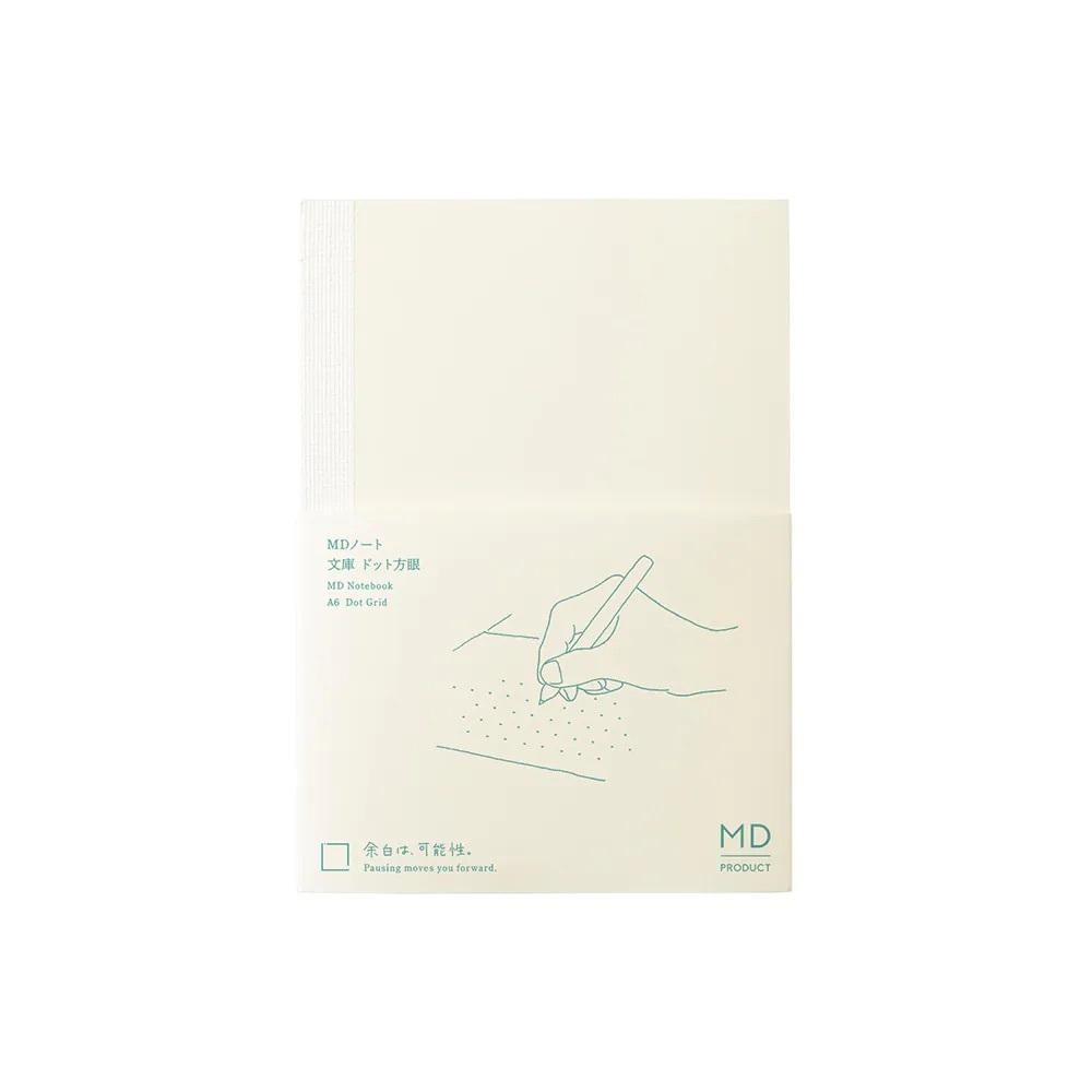 MIDORI(MD)｜文庫 A6 點陣筆記本