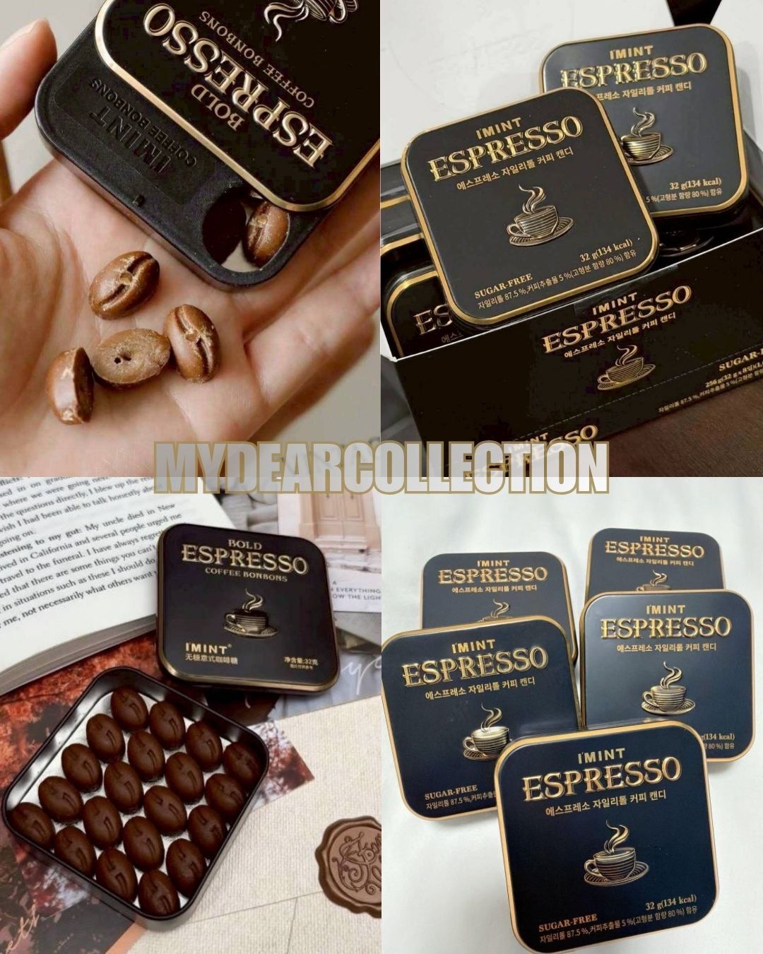 少量現貨丨韓國CU爆紅 IMINT Espresso 濃縮咖啡薄荷糖 32g