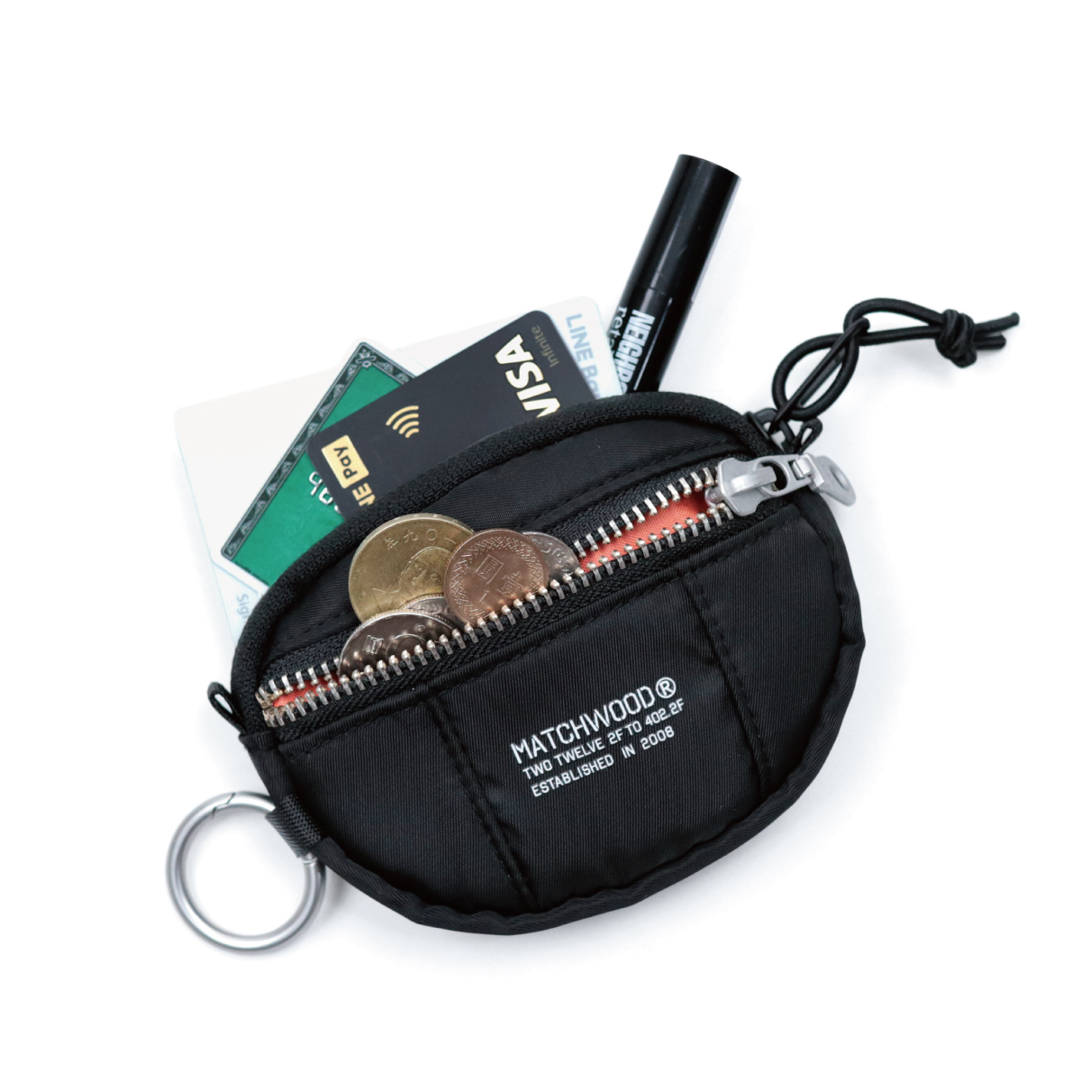 Matchwood Hook Coin Pouch 多用途機能零錢包