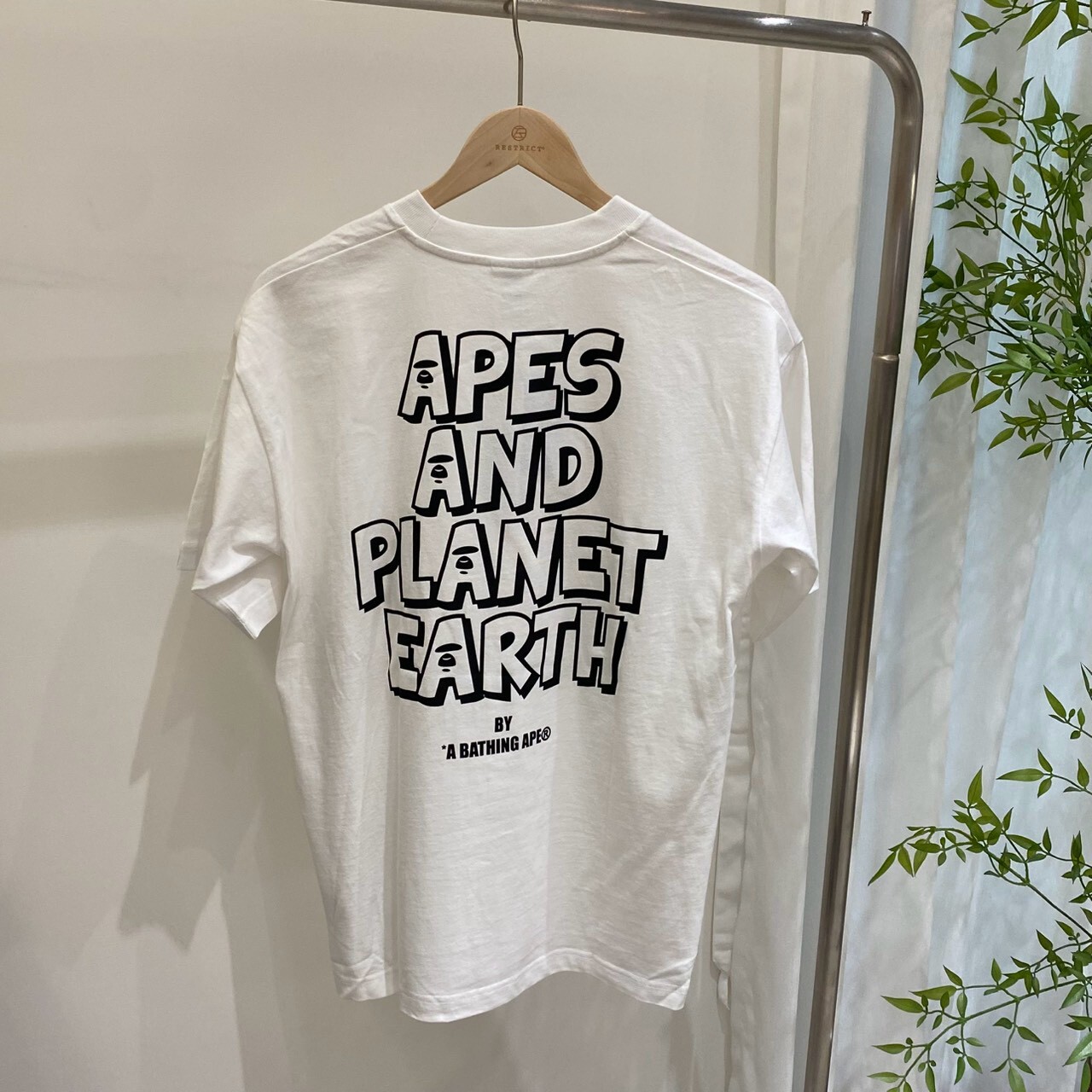 Aape 嘻哈卡通猿人頭印花短T M9689XXK