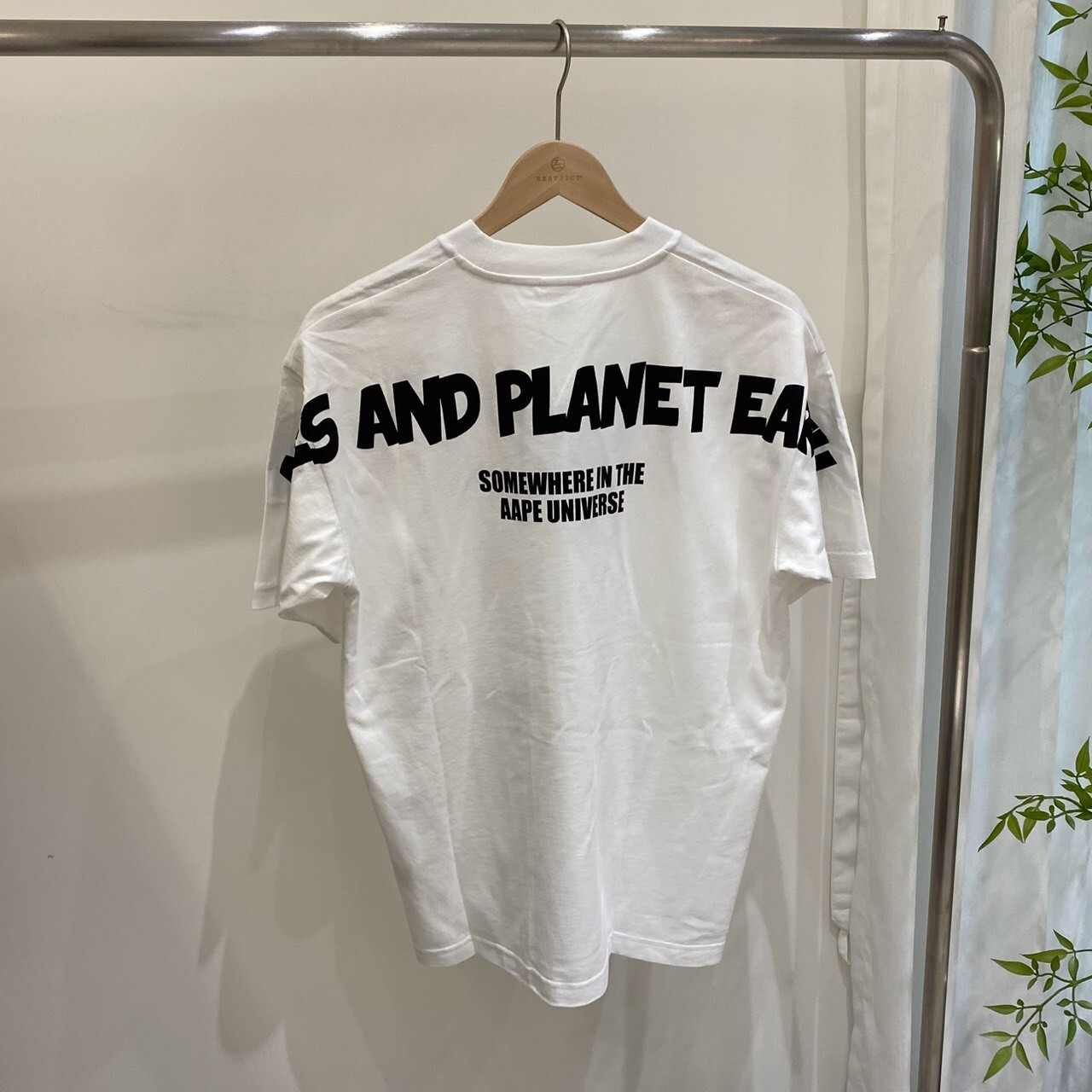 Aape 美式嘻哈撲克牌卡通印花短T M9688XXK