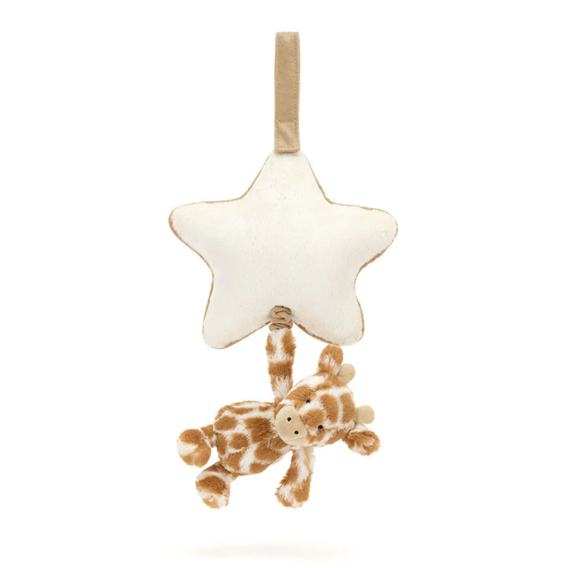 Jellycat Bashful Giraffe Musical Pull 長頸鹿 音樂鈴