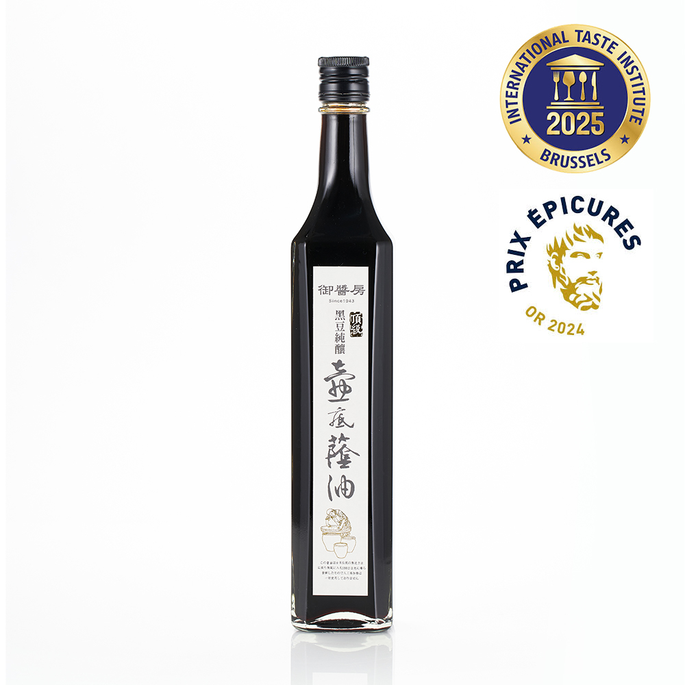 500mlx1瓶【御醬房】頂級純釀黑豆壺底蔭油(榮獲法國美食家獎)