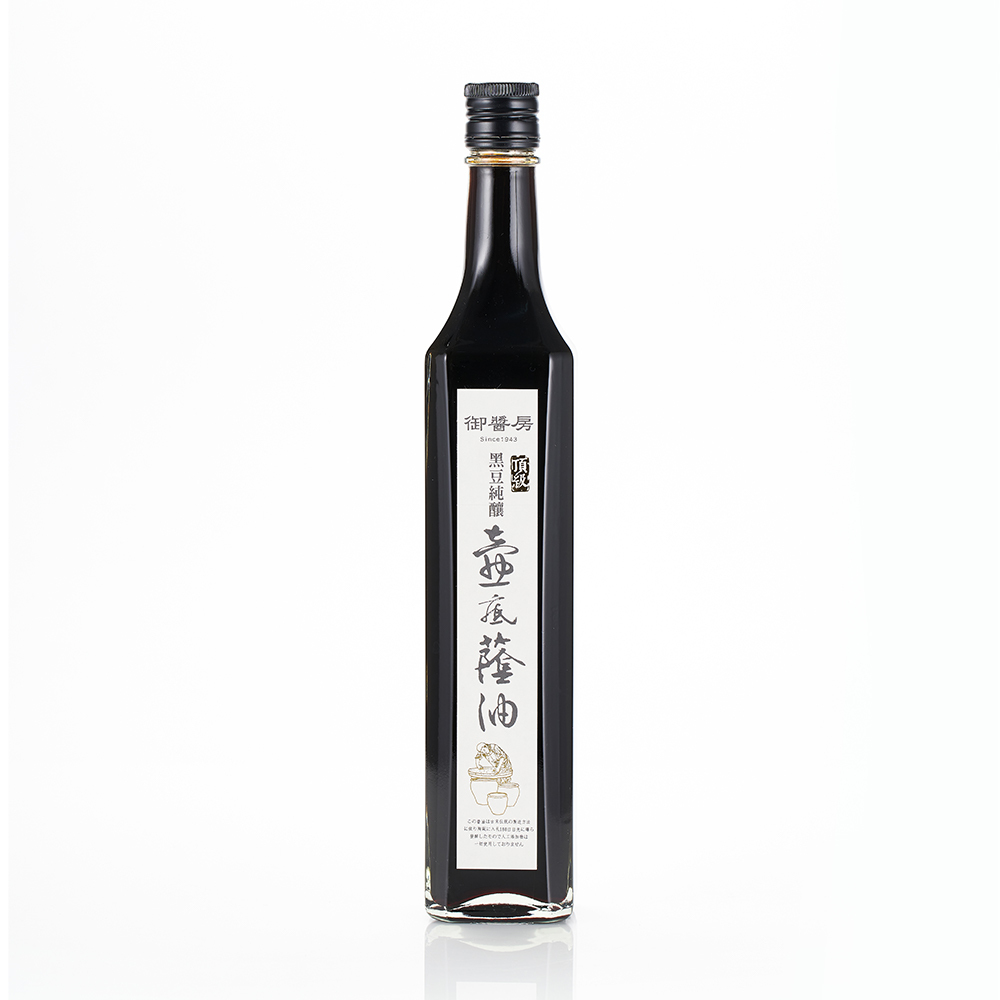 500mlx1瓶【御醬房】頂級純釀黑豆壺底蔭油(榮獲法國美食家獎)