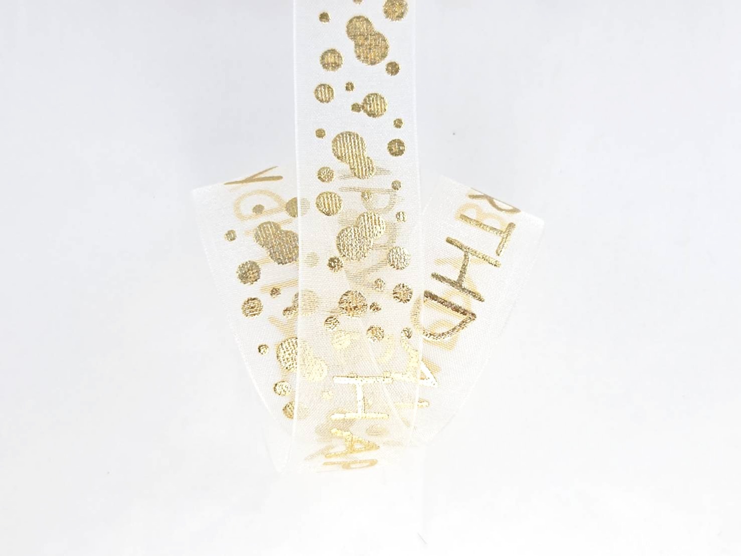 經典Happy Birthday 生日快樂/網紗/22mm