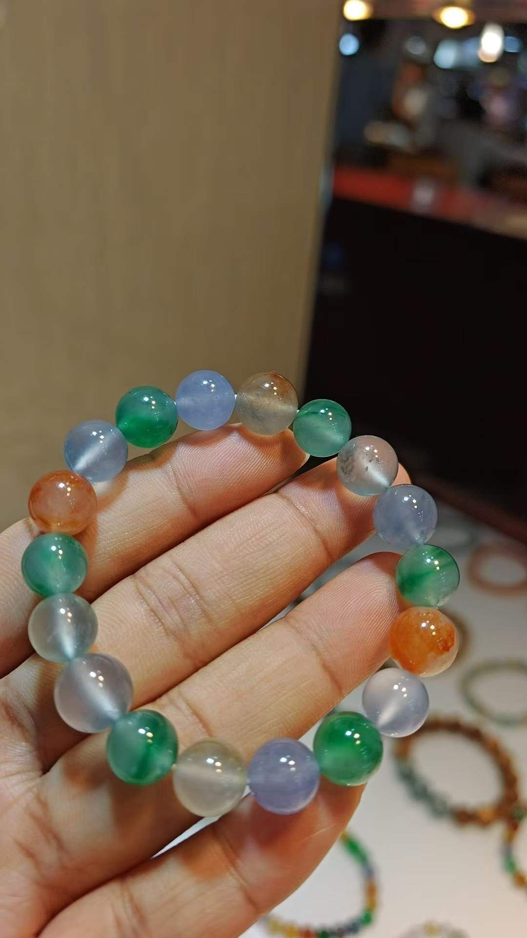 翡翠手串,天然翡翠A玉, 緬甸玉, Jade, Jadeite