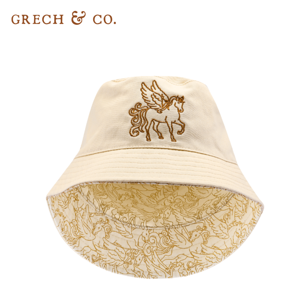 Grech&Co. 有機棉抗UV雙色漁夫帽 (多色可選)