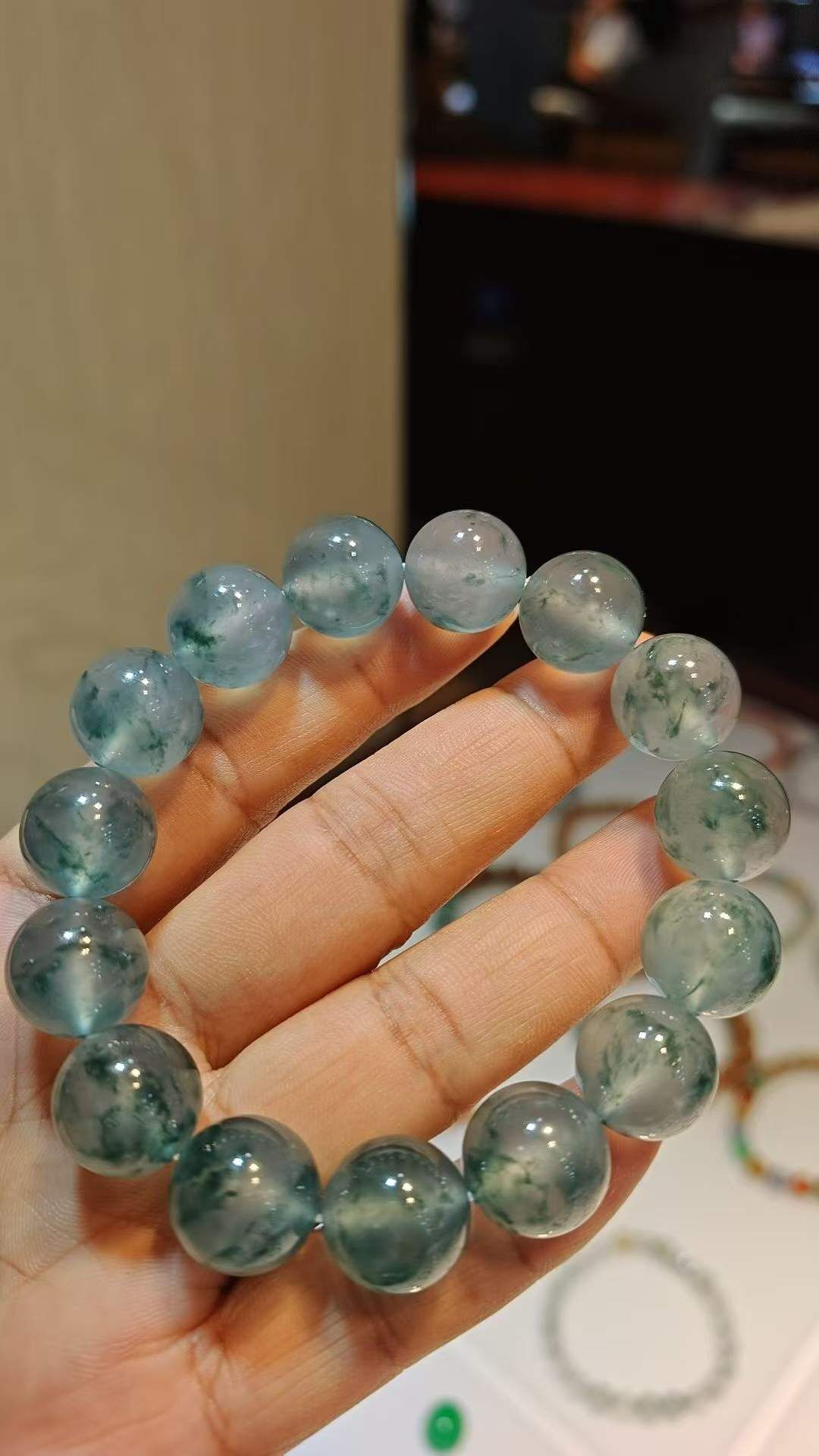翡翠手串,天然翡翠A玉, 緬甸玉, Jade, Jadeite