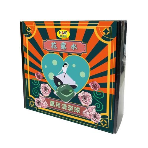 【台灣居家清潔神器】HSAE 花露水萬用清潔球 (30顆/盒)｜驅蟲防蚊 x 抑菌除味 (拖地/洗衣/排水口多用途)