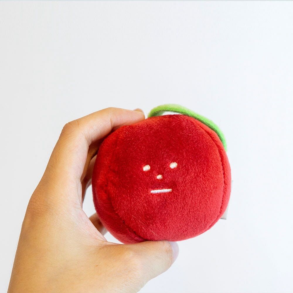 Ding Dog 檸檬蘋果狗玩具 Lemon and apple toy set (6.5x6.5cm) (檸檬蘋果各1隻)