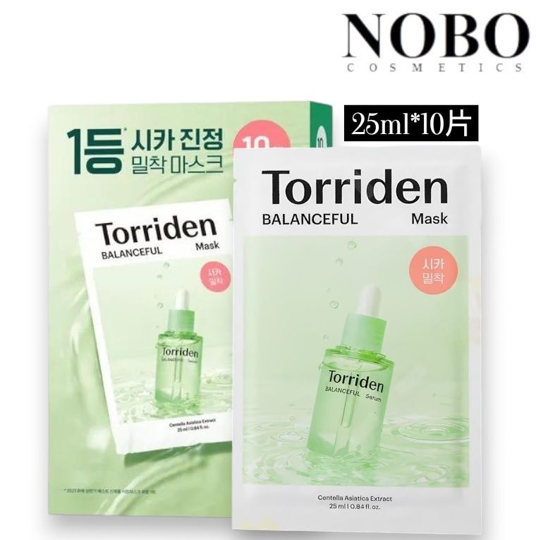 Torriden - Balanceful Cica Mask 25ml X10片 (Parallel Import)
