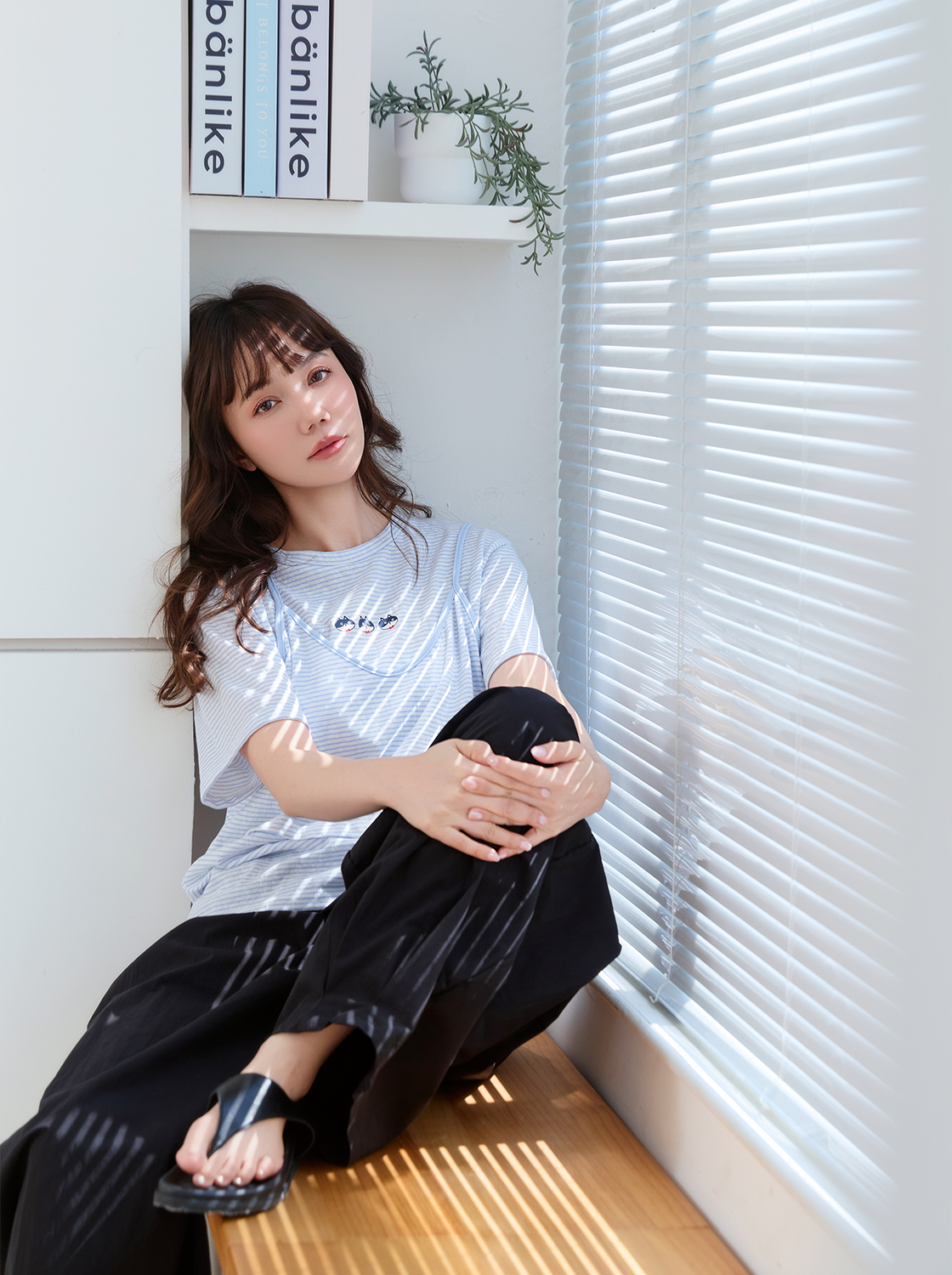 奈奈子兩件式條紋套組【親子款】
