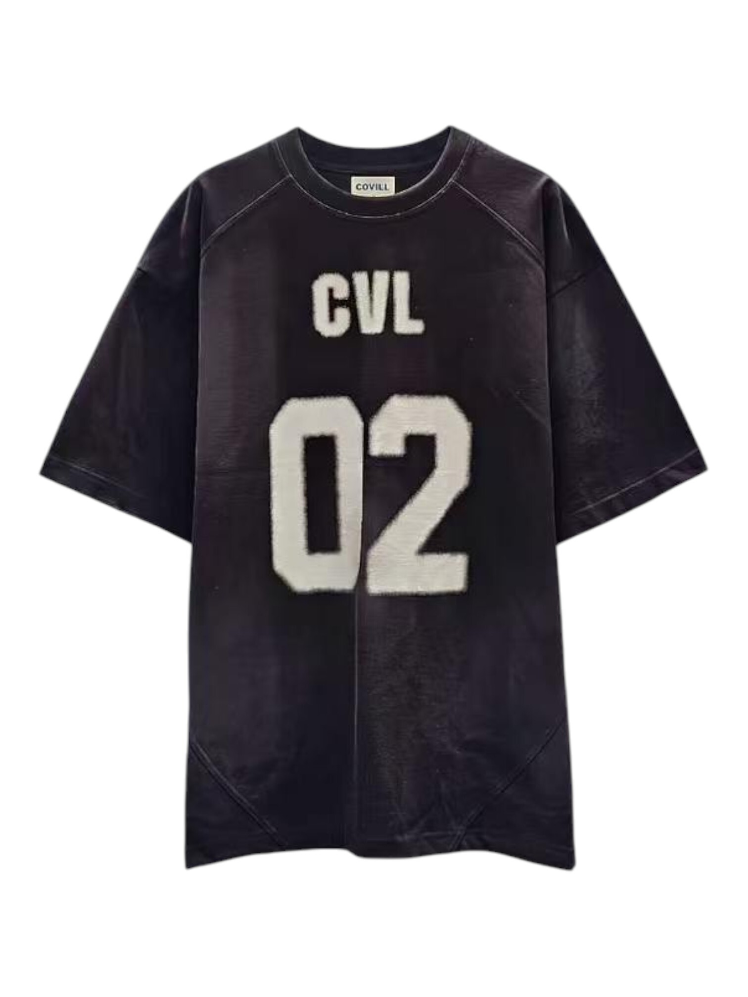 《K》CVL. 02噴漆刷髒重磅短T