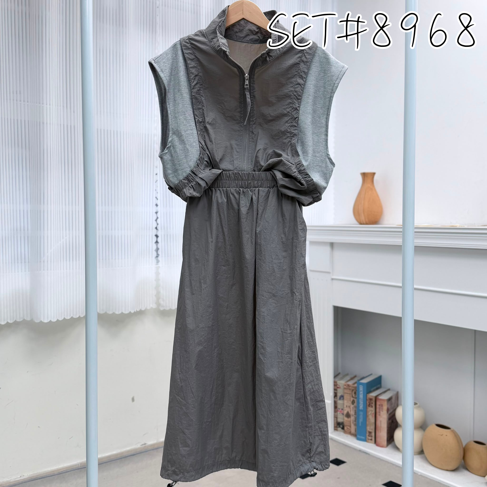 SET#8968 🇰🇷 超薄羽毛速乾套裝