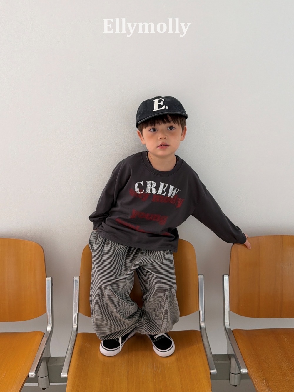 Ellymolly CREW tee / 3色