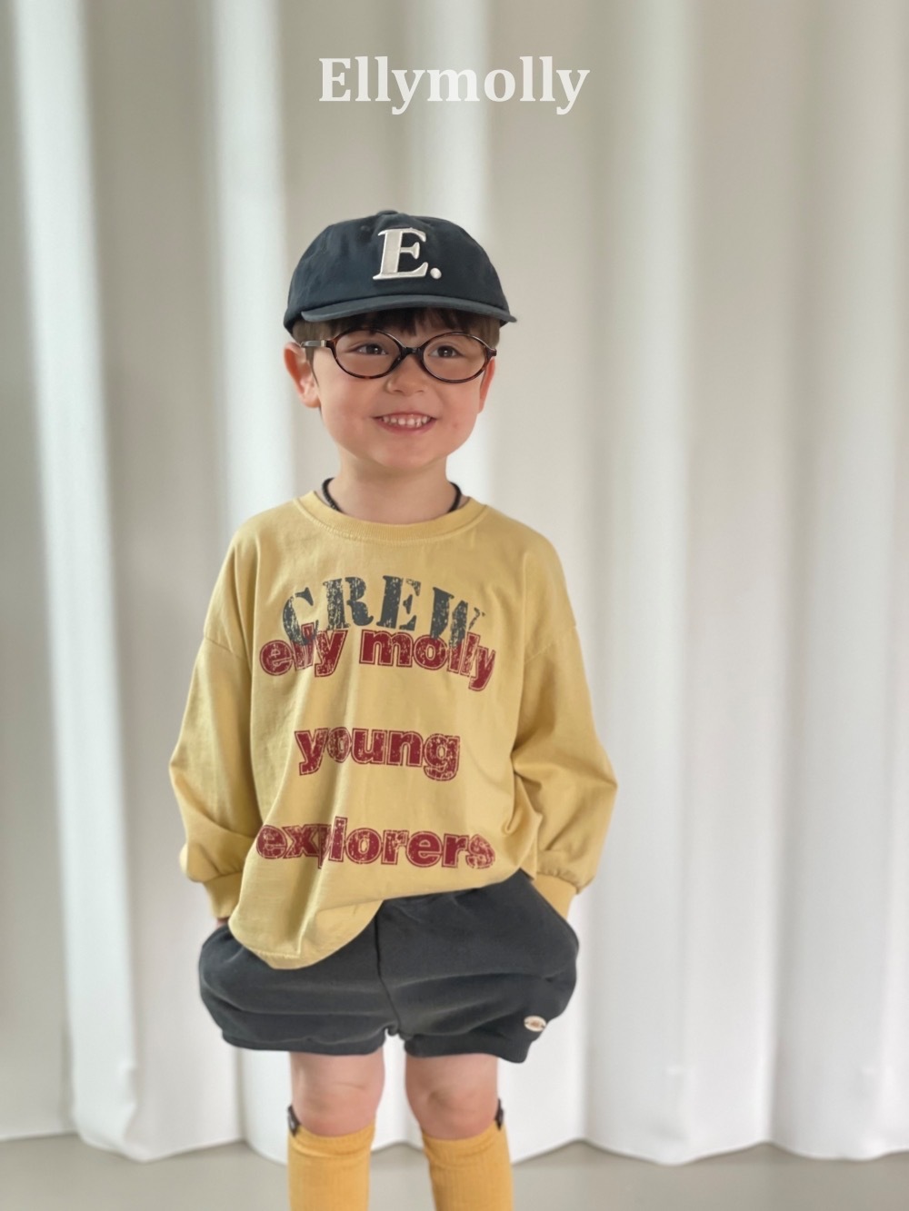 Ellymolly CREW tee / 3色