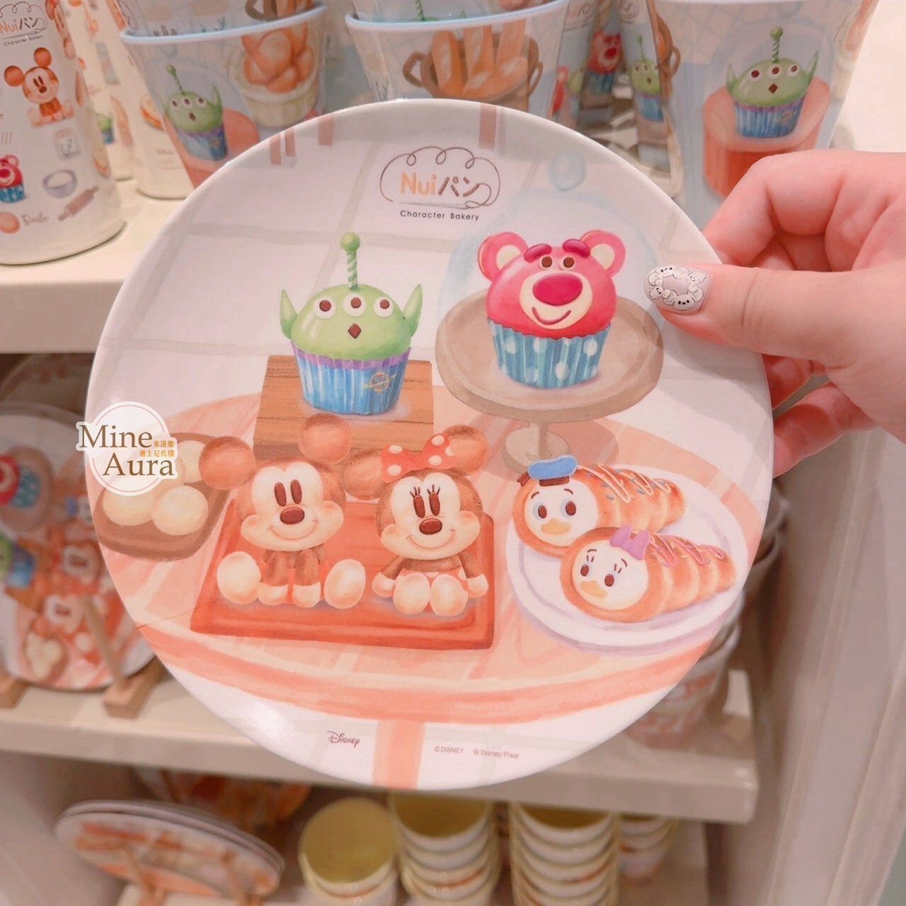 character bakery 烘焙系列 米奇 Mickey 唐老鴨 Donald  玩具總動員 Toy Story 圖案 餐盤 -香港迪士尼樂園