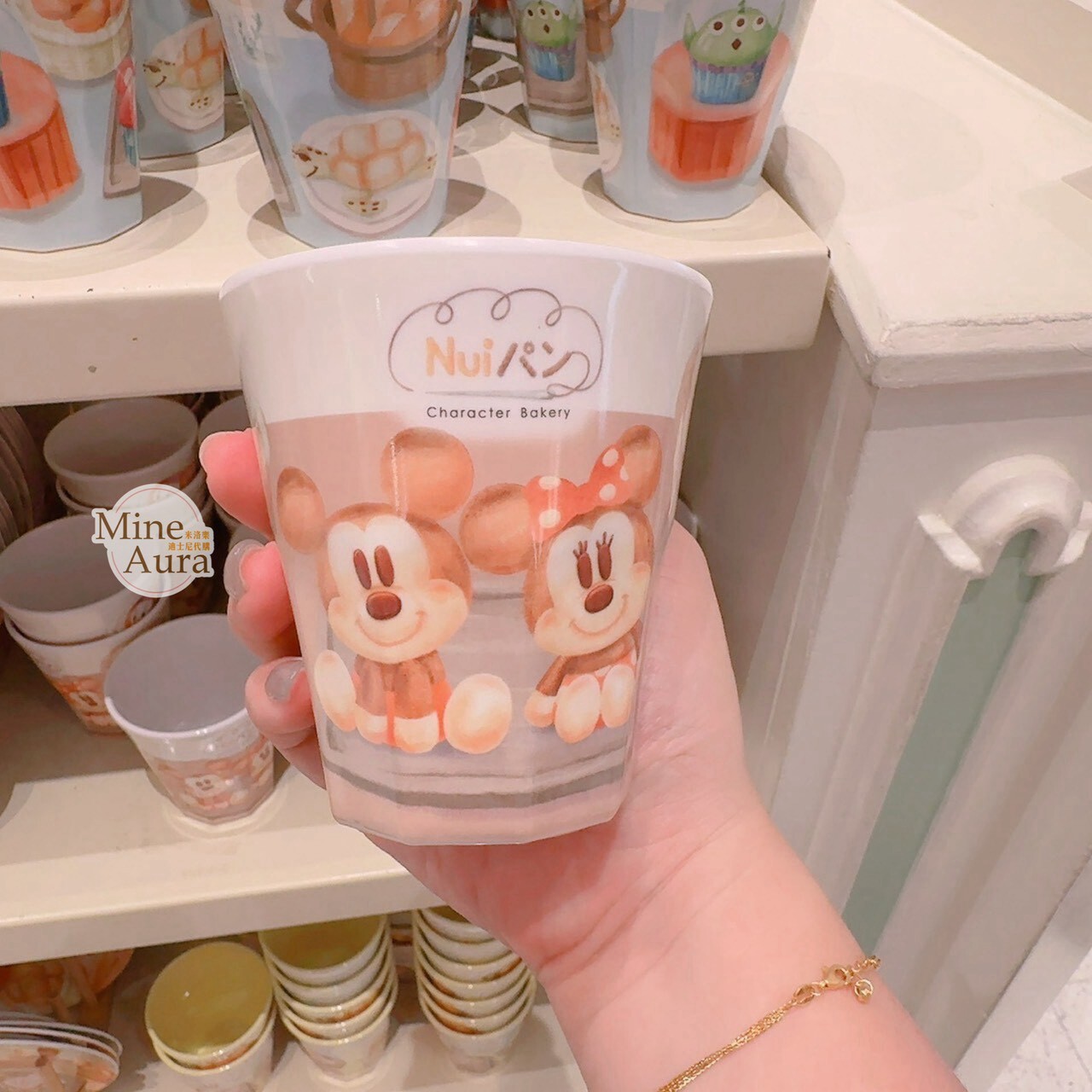 character bakery 烘焙系列 米奇 Mickey 唐老鴨 Donald 圖案 水杯 -香港迪士尼樂園