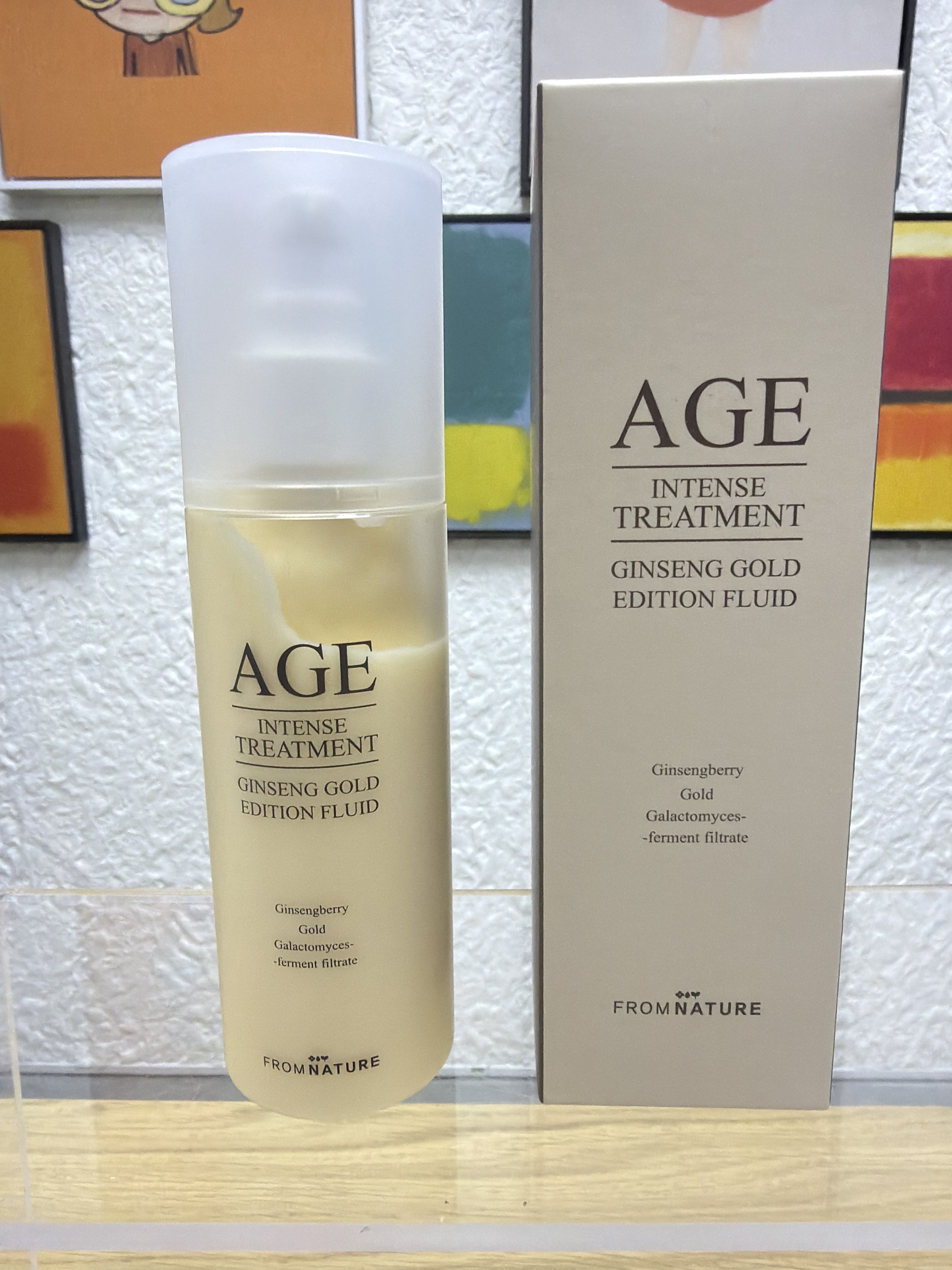 UX48 FROMNATURE GINSENG GOLD EDITION FLUID 人參黃金精華日霜 120ml