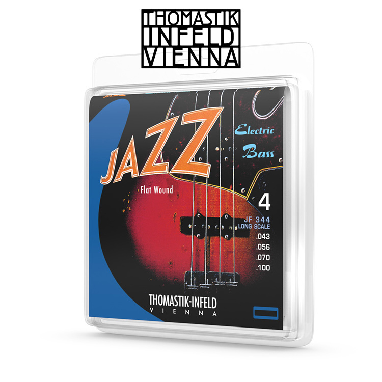 奧地利 Thomastik-Infeld Jazz Flat Wound 系列 貝斯 平滑弦