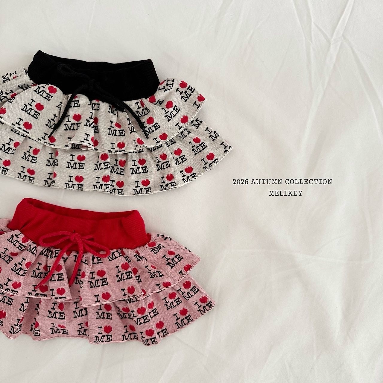 MELIKEY Tiered Love Me Skirt