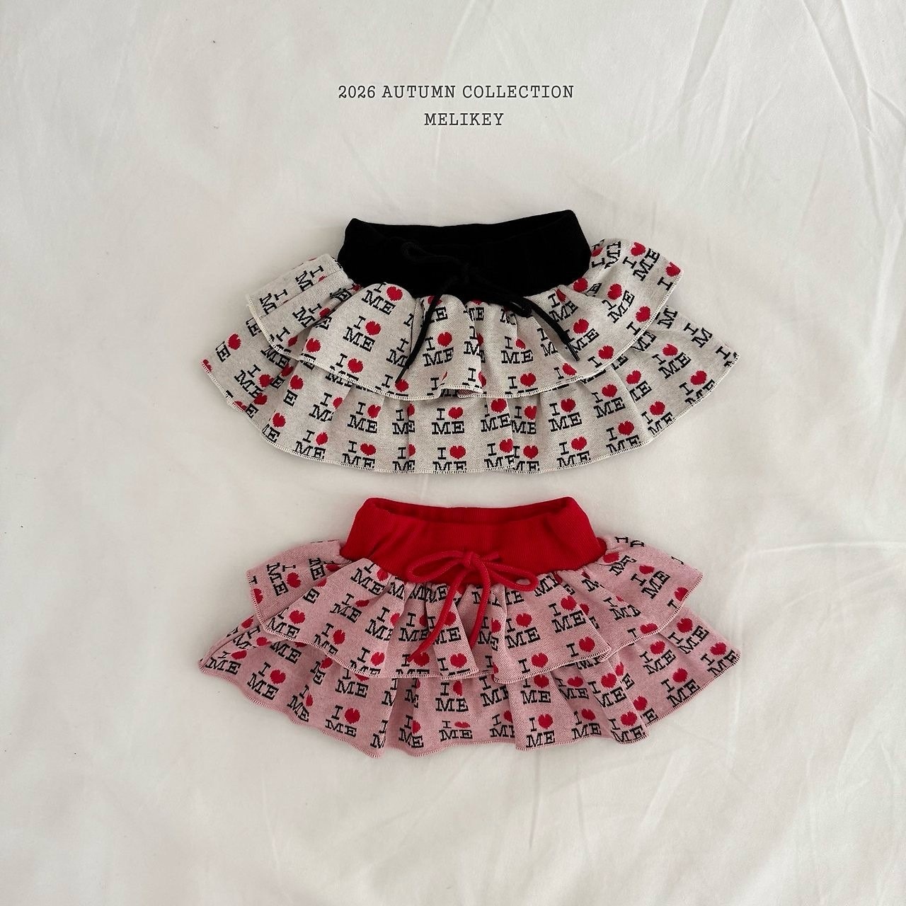 MELIKEY Tiered Love Me Skirt