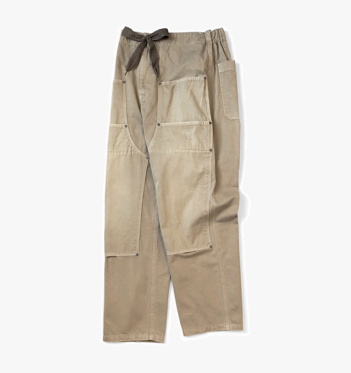 KAPITAL Katsuragi Double Knee Easy PANTS - BEIGE PRE ORDER ITEM (預訂中)