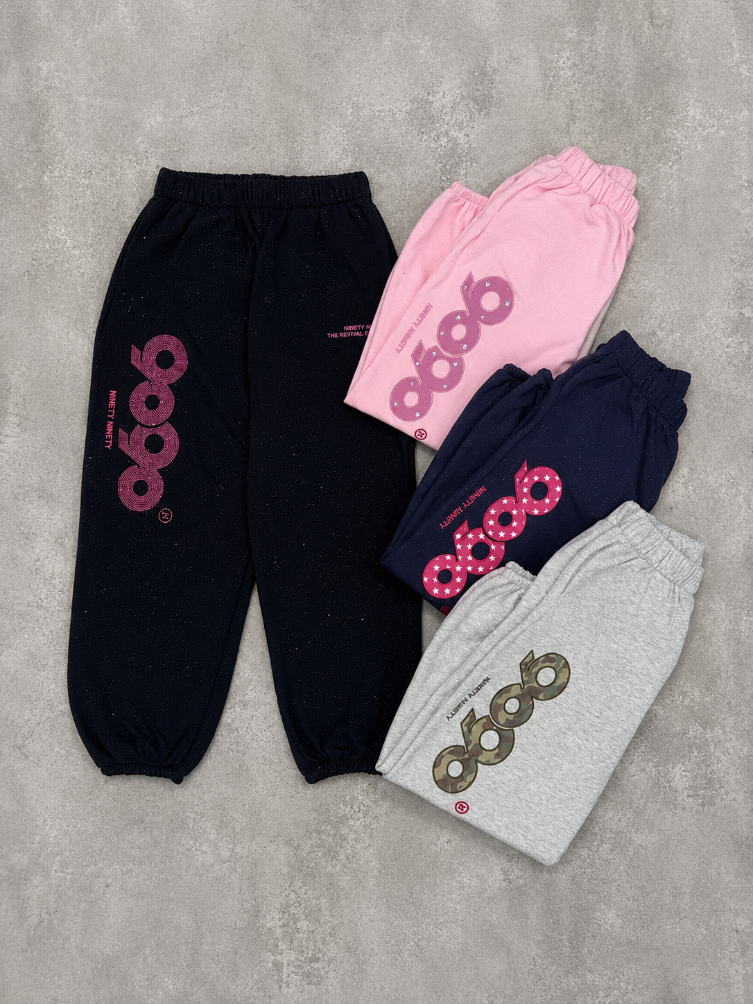 OG Logo Glitter Sweat Pants