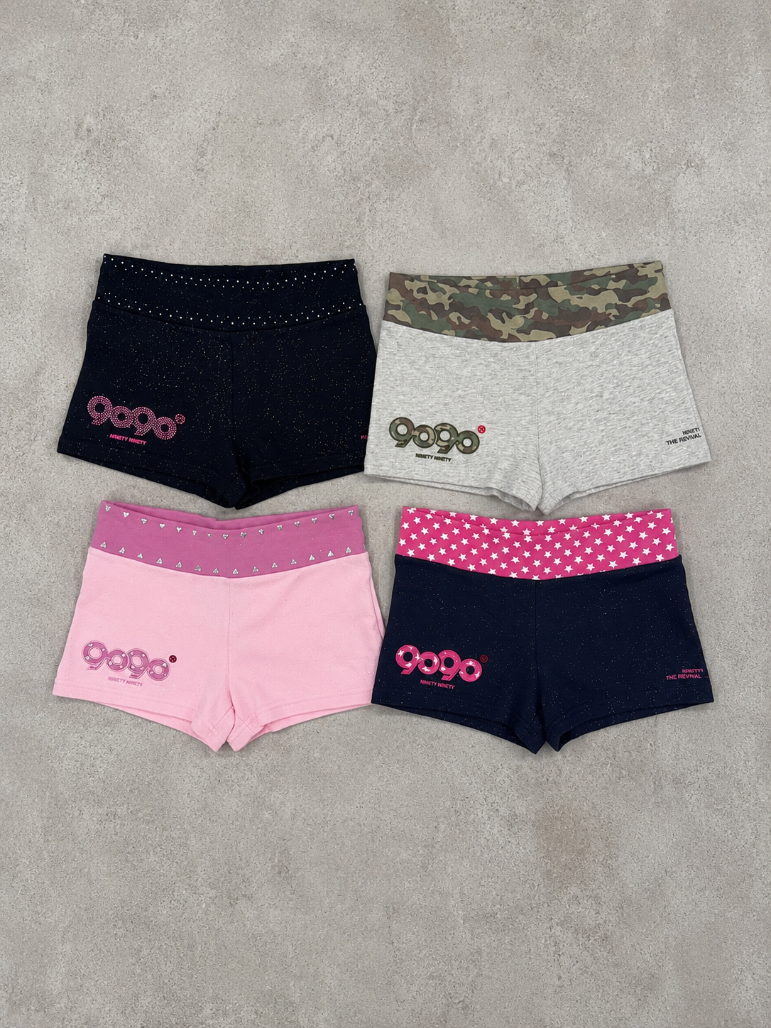 OG Logo Glitter Micro Shorts