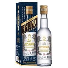 金門高粱58度千日醇2015年0.3L
